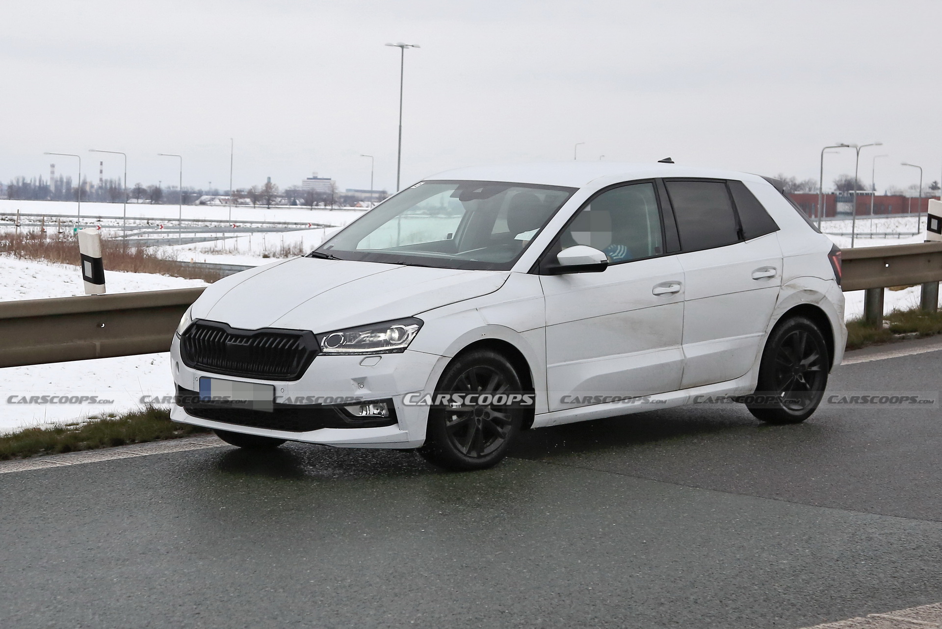 All-New Skoda Fabia Prototype Spotted Testing With Vision RS Concept Styling