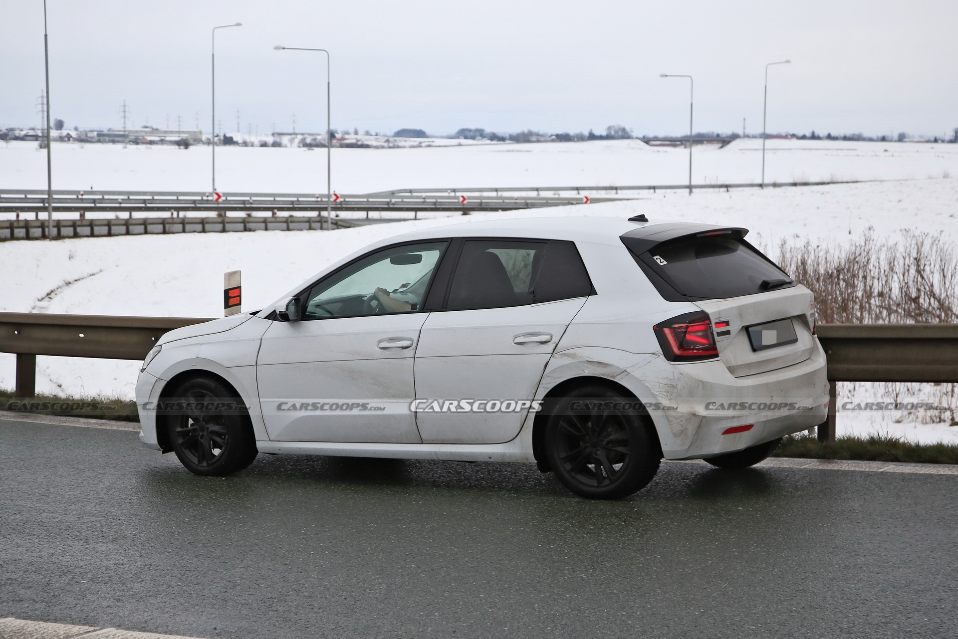 All-New Skoda Fabia Prototype Spotted Testing With Vision RS Concept Styling