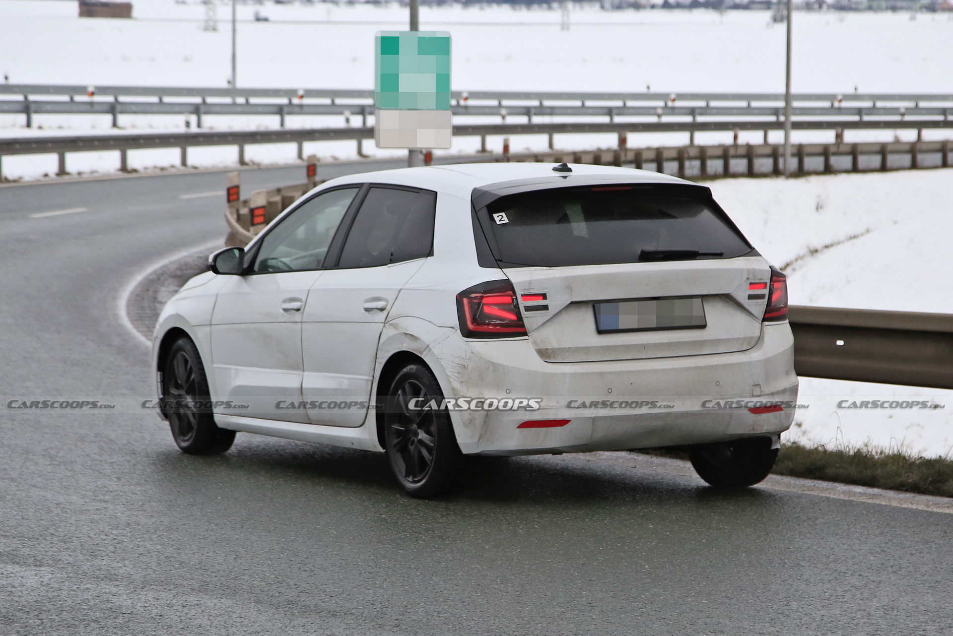 All-New Skoda Fabia Prototype Spotted Testing With Vision RS Concept Styling