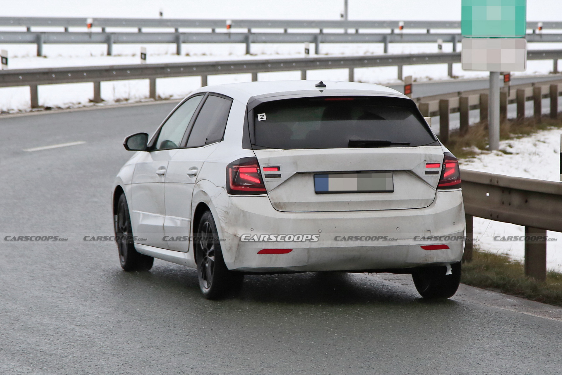 All-New Skoda Fabia Prototype Spotted Testing With Vision RS Concept Styling