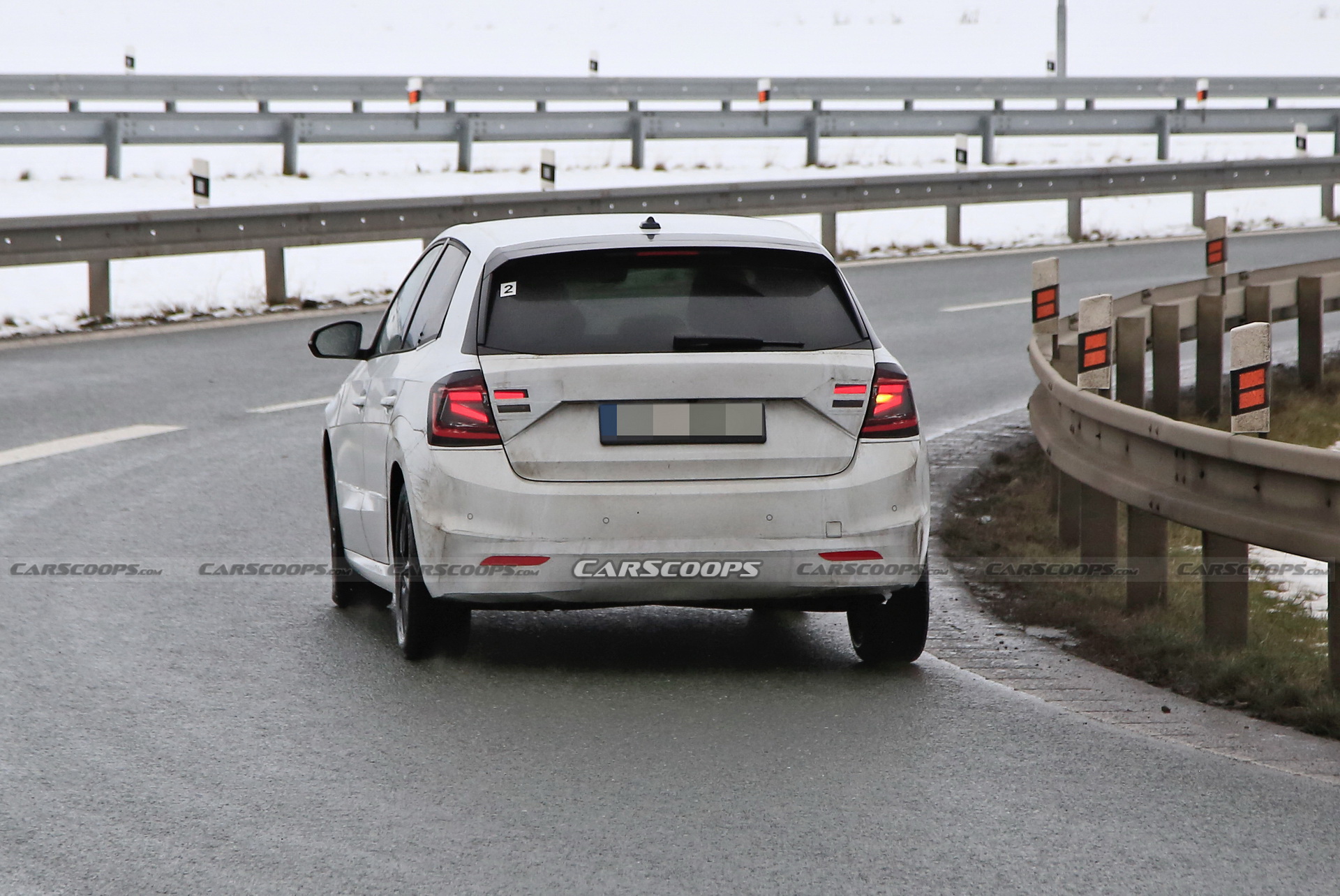 All-New Skoda Fabia Prototype Spotted Testing With Vision RS Concept Styling