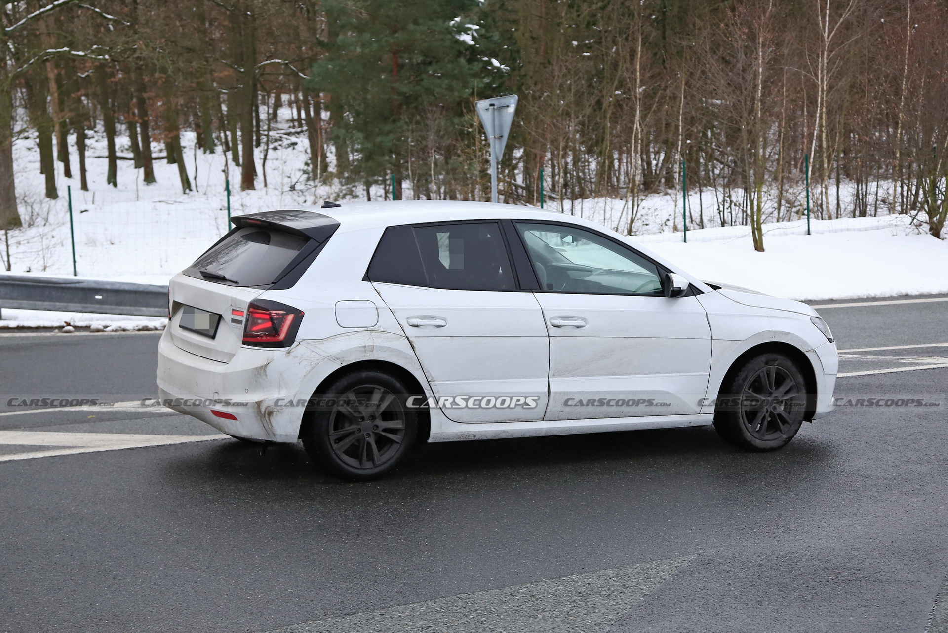 All-New Skoda Fabia Prototype Spotted Testing With Vision RS Concept Styling