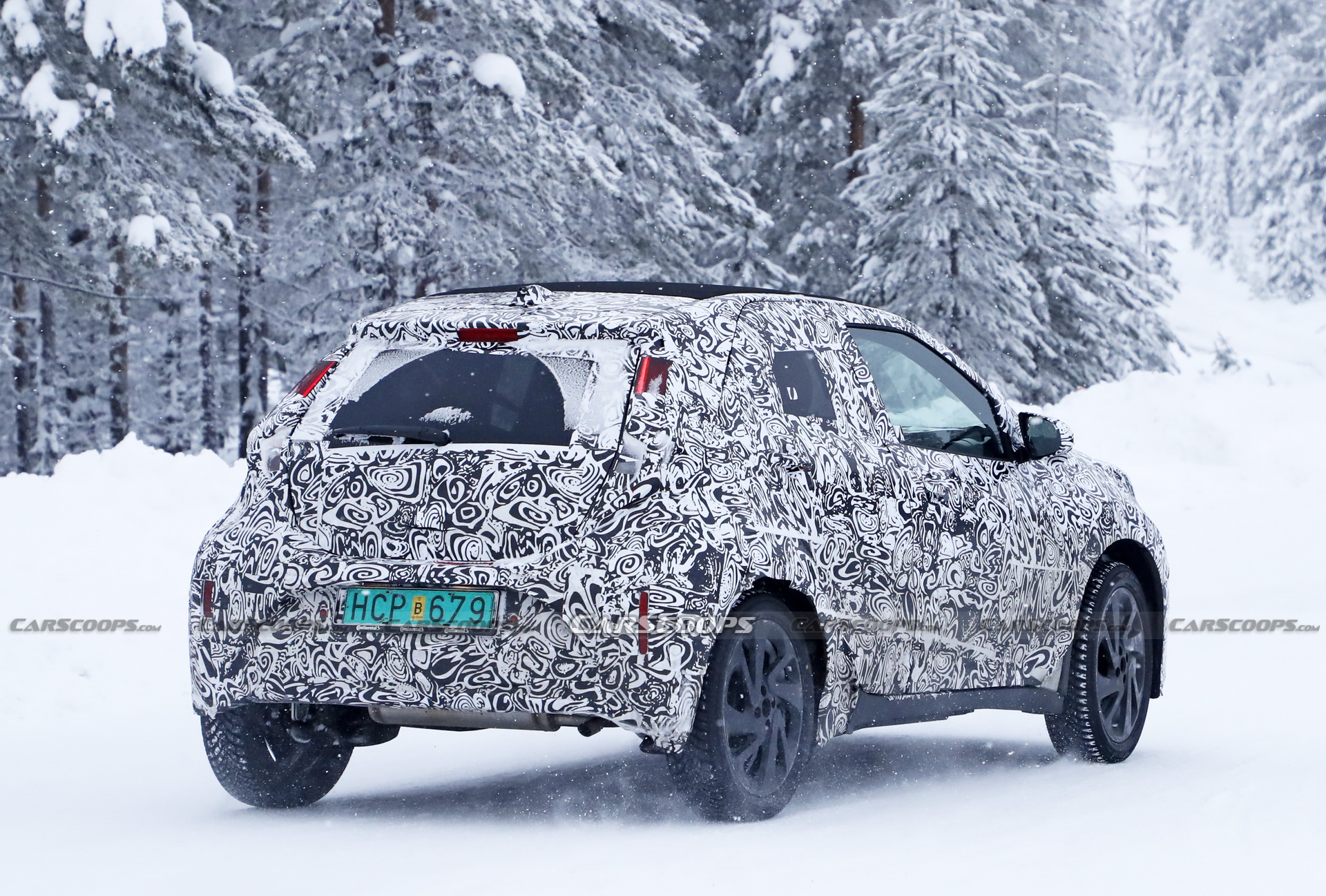 Next-Gen Toyota Aygo Spied With Canvas Roof Option