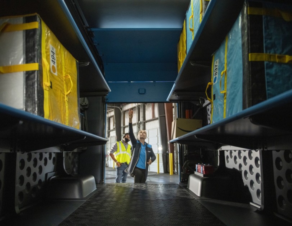 Listen To The Annoying Sound Of Amazon’s Electric Rivian Delivery Vans