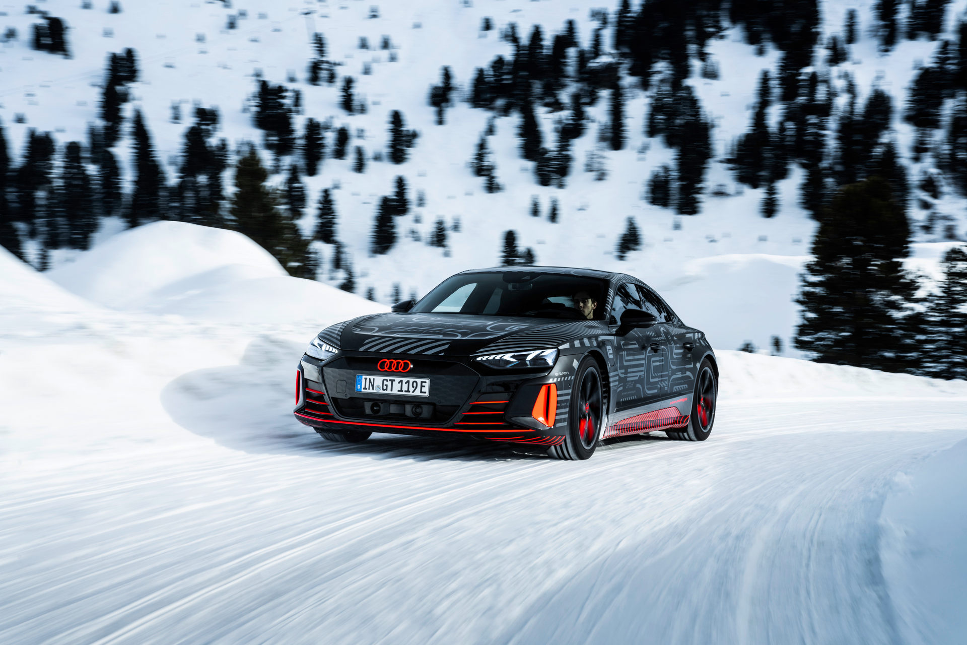 2022 Audi E-Tron GT Teased As The Electric Four-Door Coupe Debuts February 9th