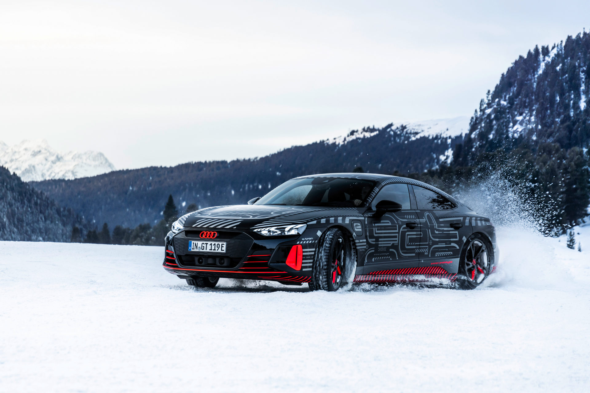 2022 Audi E-Tron GT Teased As The Electric Four-Door Coupe Debuts February 9th