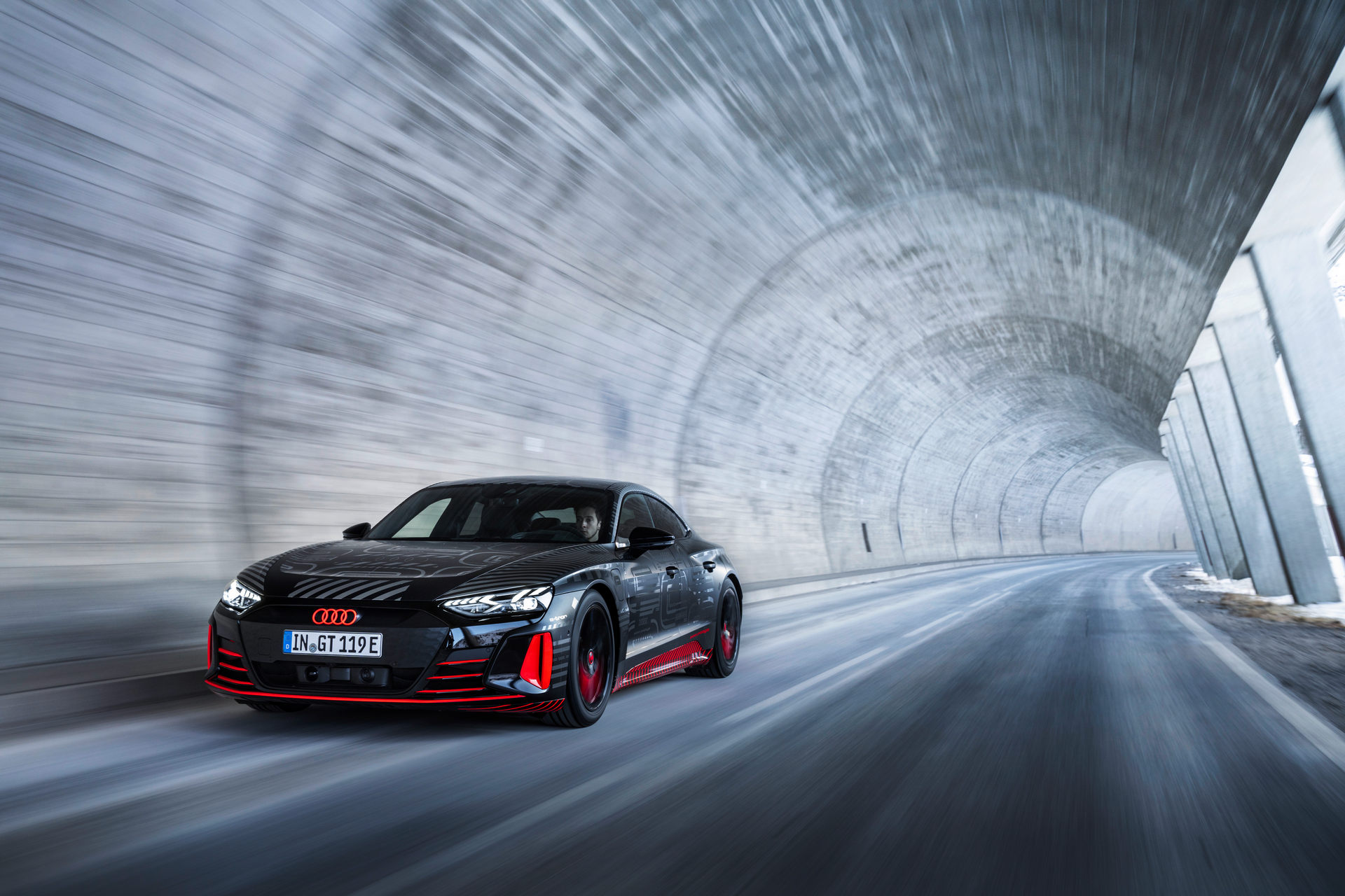 2022 Audi E-Tron GT Teased As The Electric Four-Door Coupe Debuts February 9th