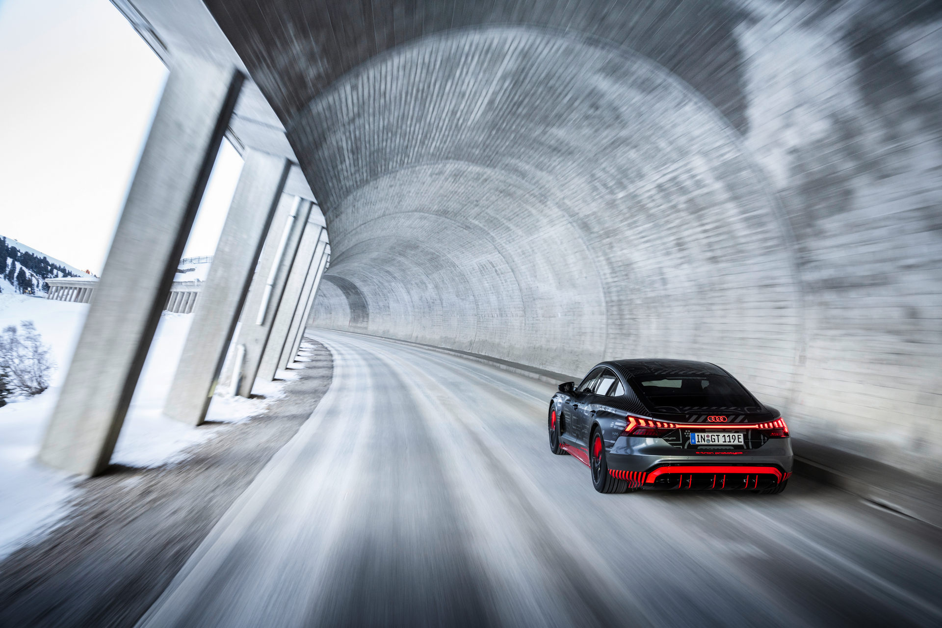 2022 Audi E-Tron GT Teased As The Electric Four-Door Coupe Debuts February 9th