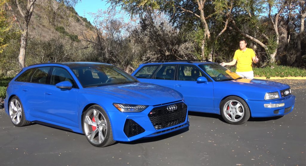  Limited Edition 2021 RS6 Avant Meets The Original Fast Audi Wagon, The 1994 RS2