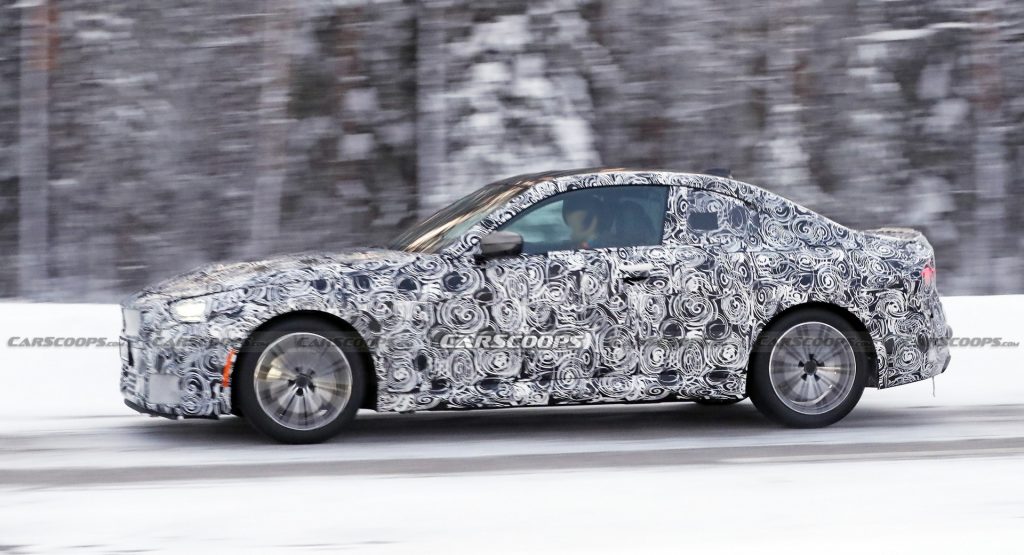 2022 BMW 2-Series Coupe Spied Again Not Giving Away Its Secrets