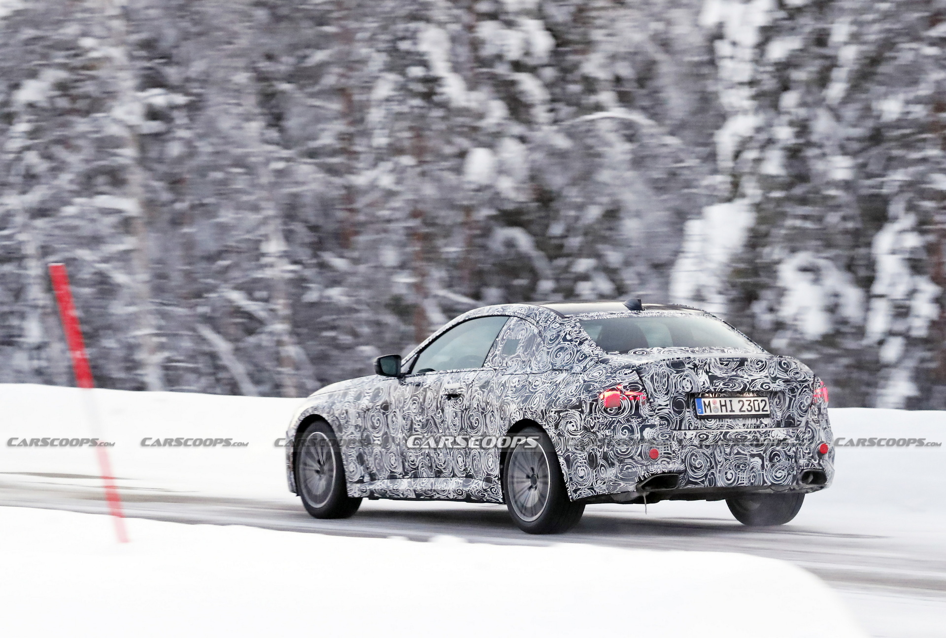 2022 BMW 2-Series Coupe Spied Again Not Giving Away Its Secrets