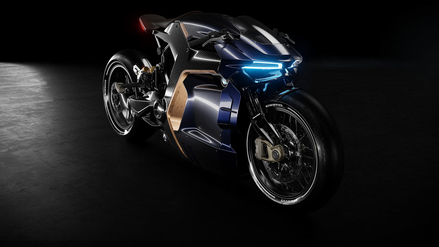 BMW Motorcycle Concept Might Look Uncomfortable To Ride But It Sure Looks Special
