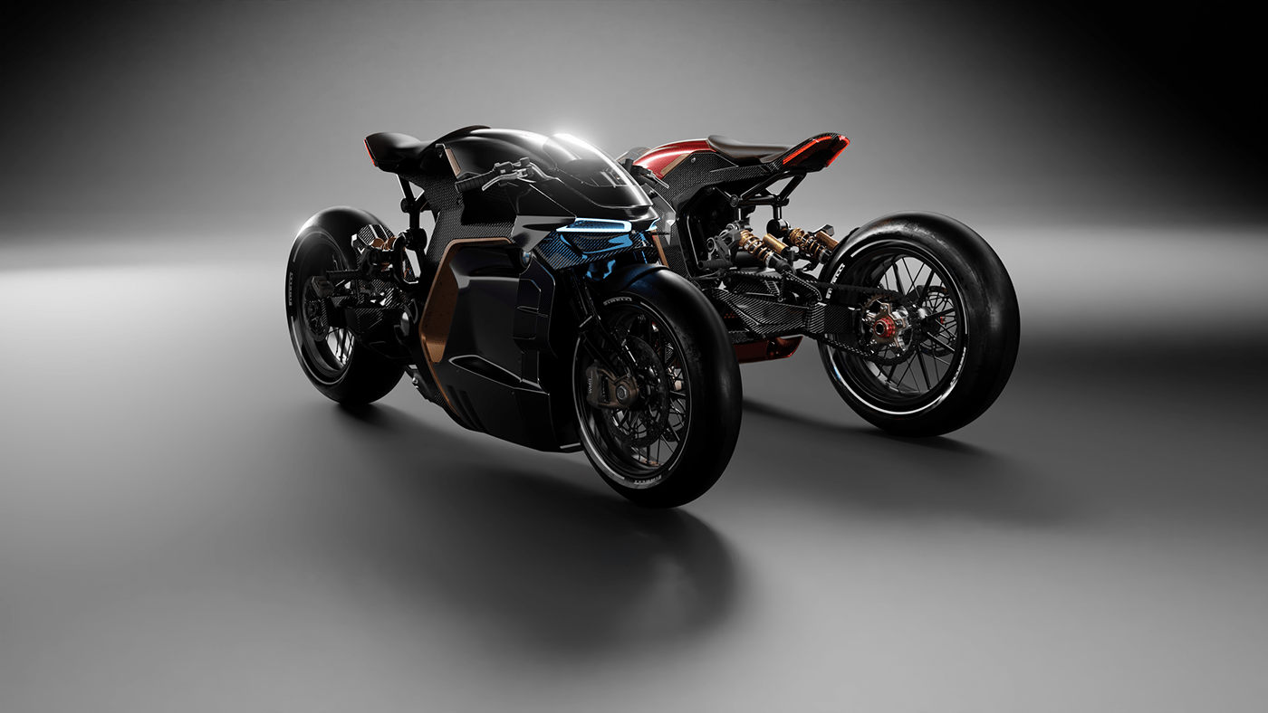 BMW Motorcycle Concept Might Look Uncomfortable To Ride But It Sure Looks Special
