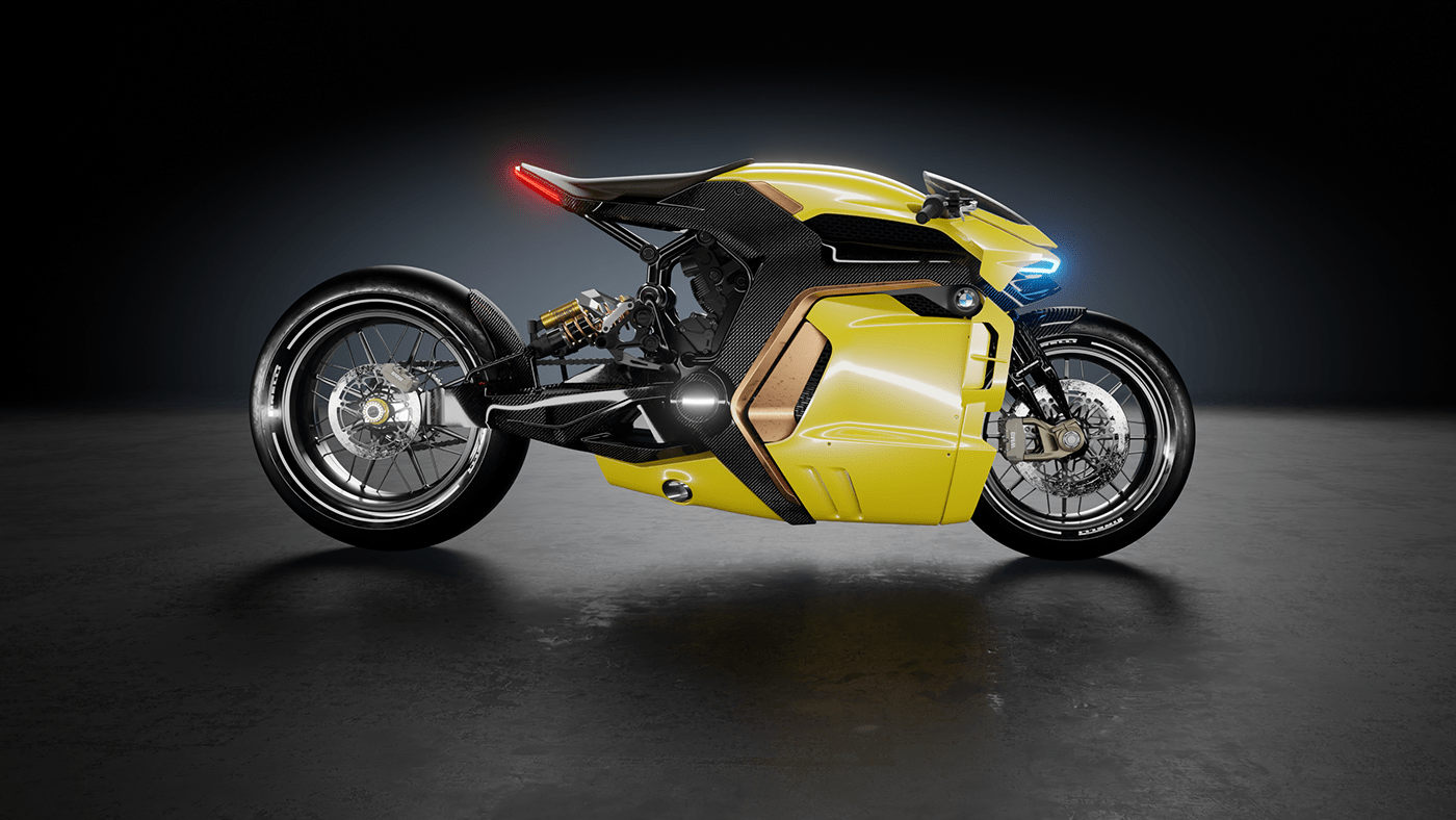 BMW Motorcycle Concept Might Look Uncomfortable To Ride But It Sure Looks Special