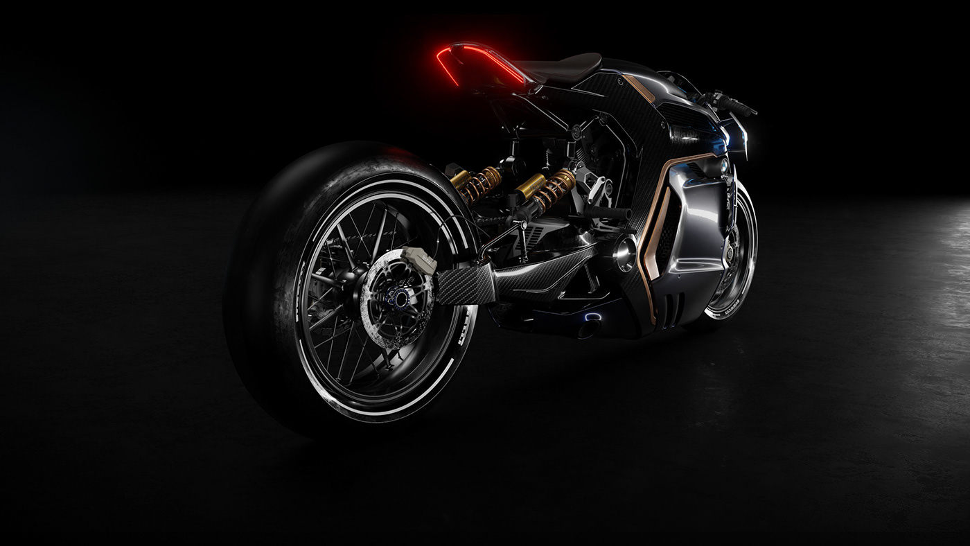 BMW Motorcycle Concept Might Look Uncomfortable To Ride But It Sure Looks Special