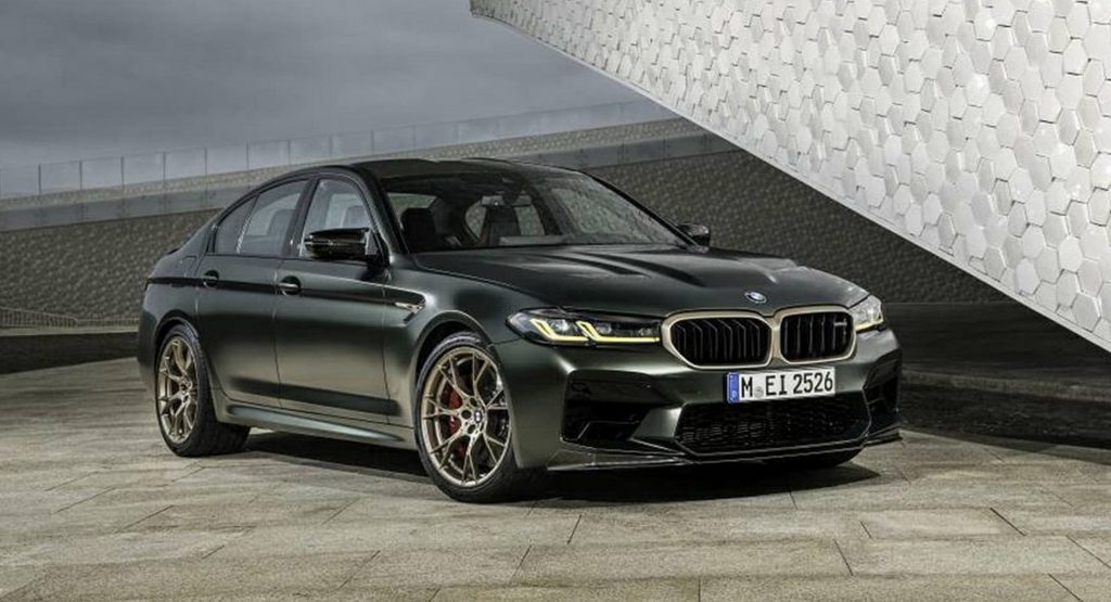  Here It Is: The New 626 HP BMW M5 CS Breaks Cover Early