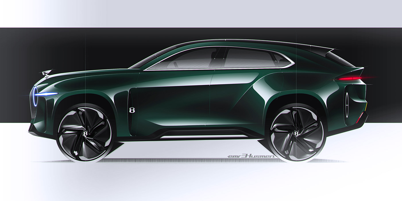 Bentley SUV Concept Sports Mulliner Bacalar-Inspired Styling