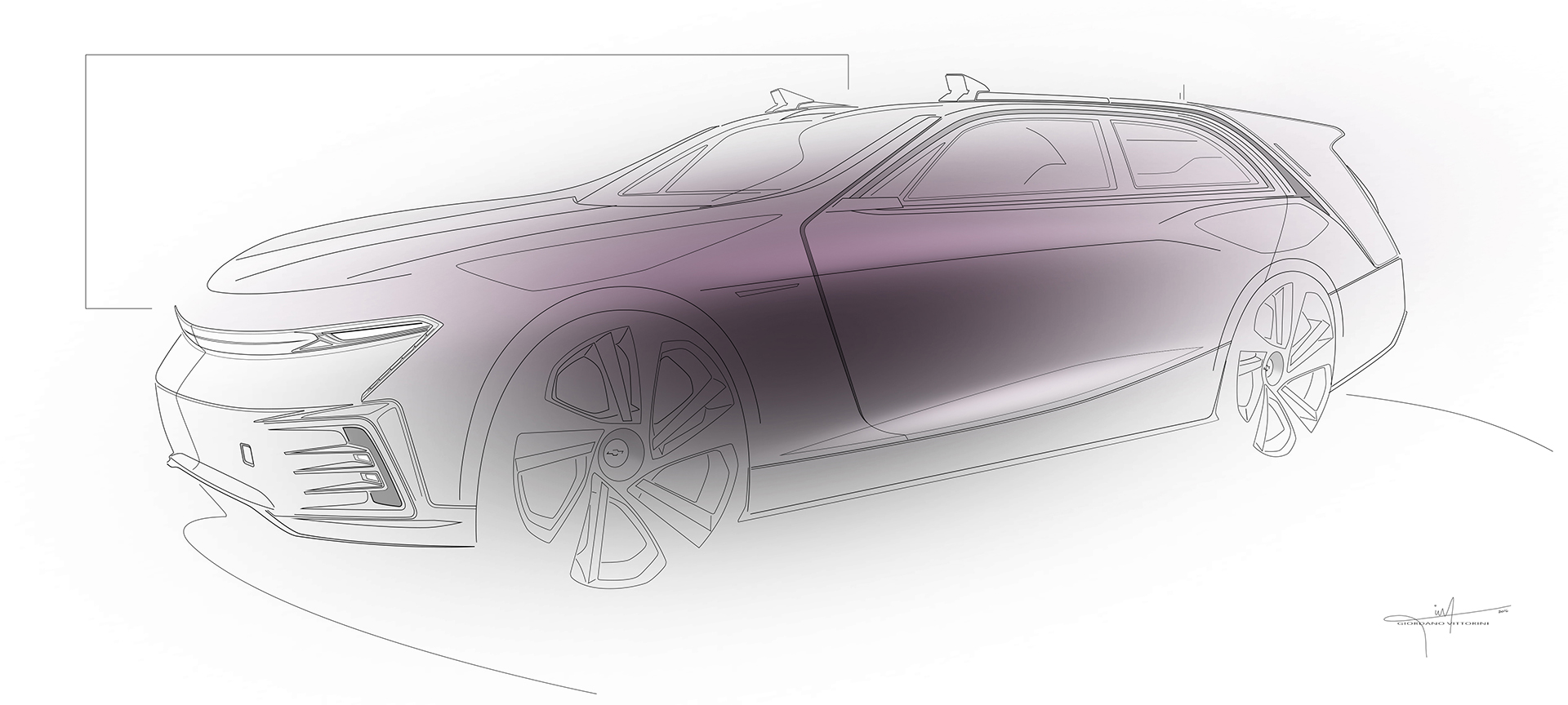 A GM Intern Designed This Chevy Caravan SS, A Modern Coupe-Wagon Study