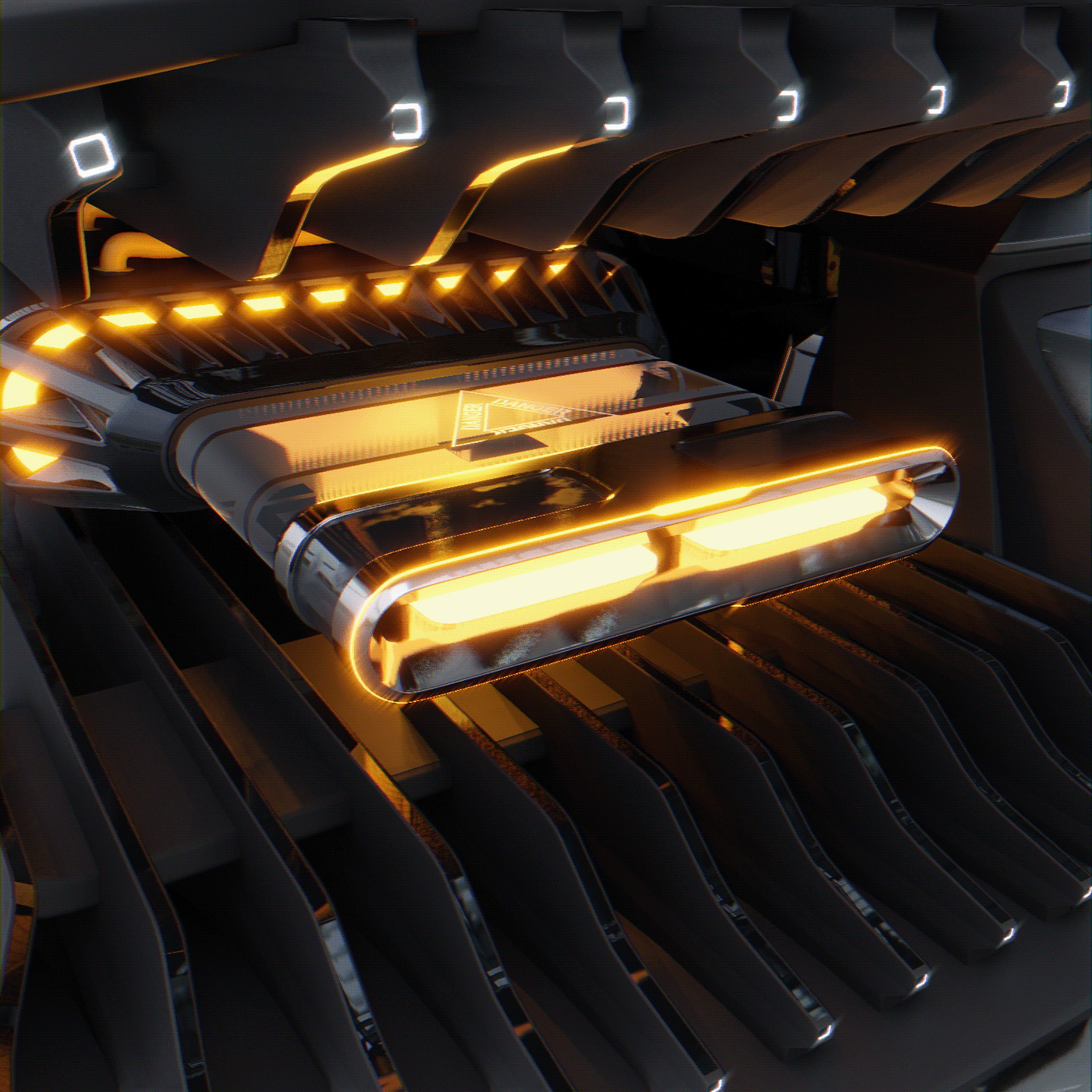 Designer Envisions Futuristic Ferrari For Cyberpunk 2077