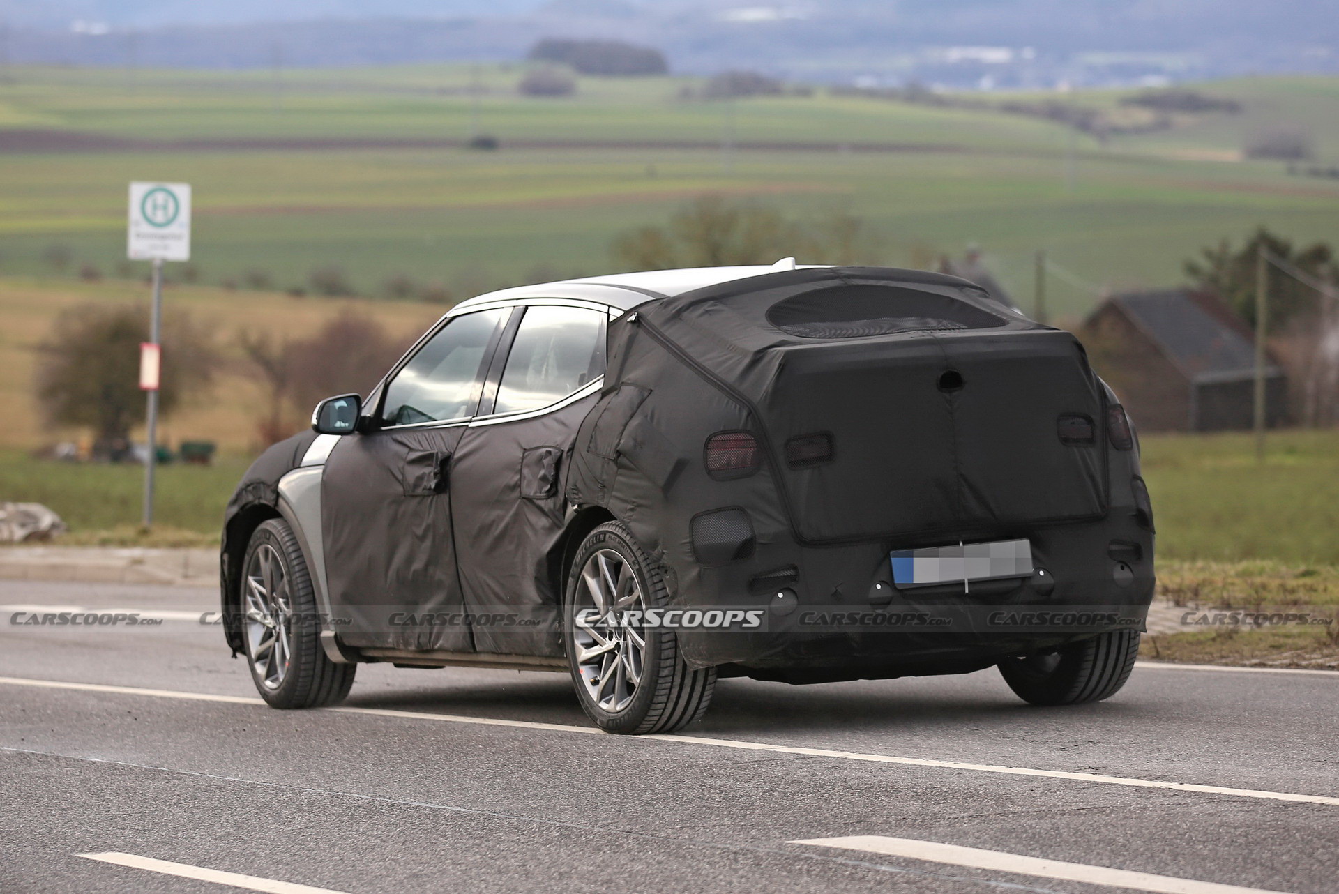 Genesis Spied Testing Its Bespoke Electric Crossover That Will Rival Tesla’s Model Y