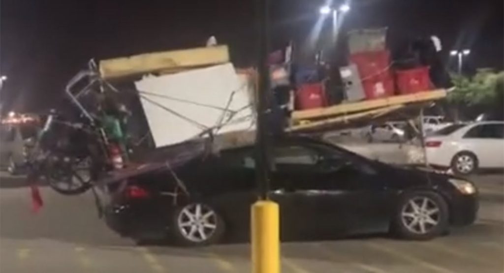 This Overloaded Honda Accord Coupe Is A Disaster Waiting To Happen