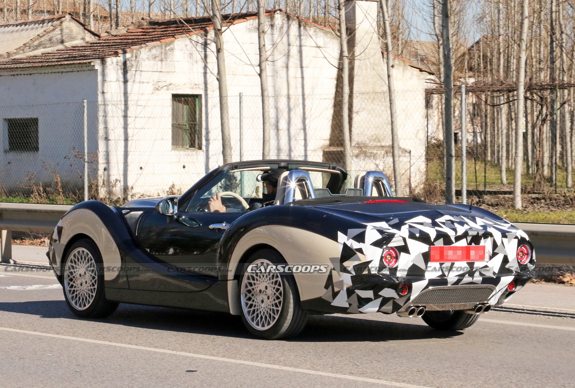 Miata-Based Hurtan Sports Car Now Spied As A Roadster, Too