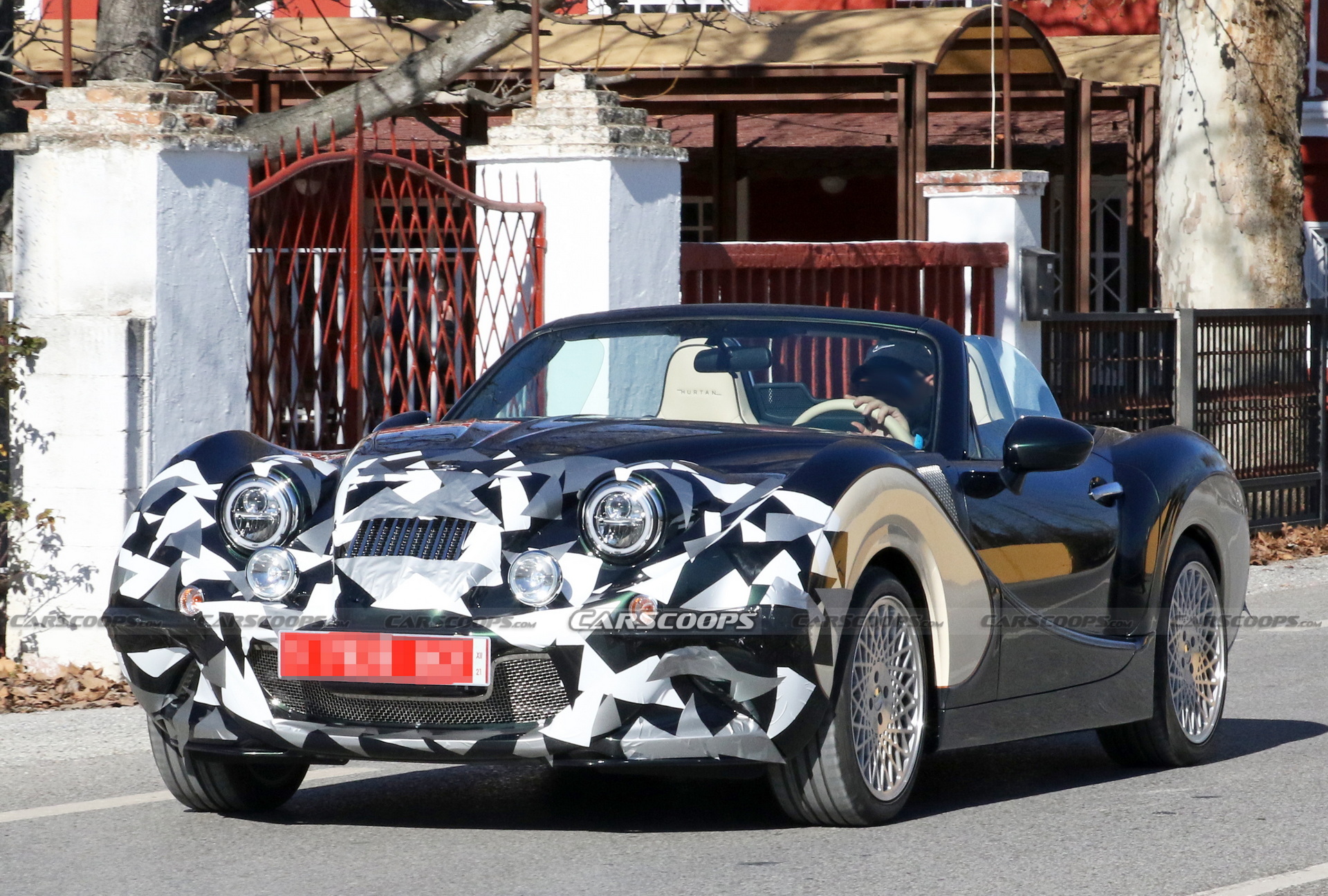 Miata-Based Hurtan Sports Car Now Spied As A Roadster, Too