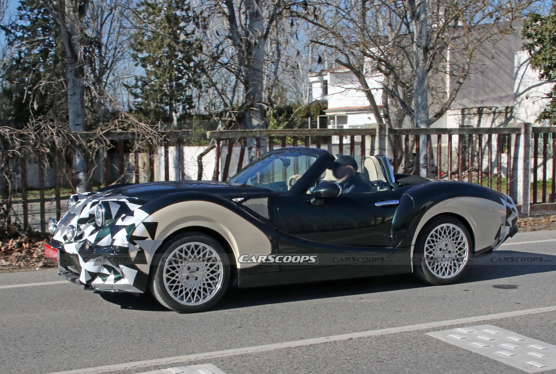 Miata-Based Hurtan Sports Car Now Spied As A Roadster, Too