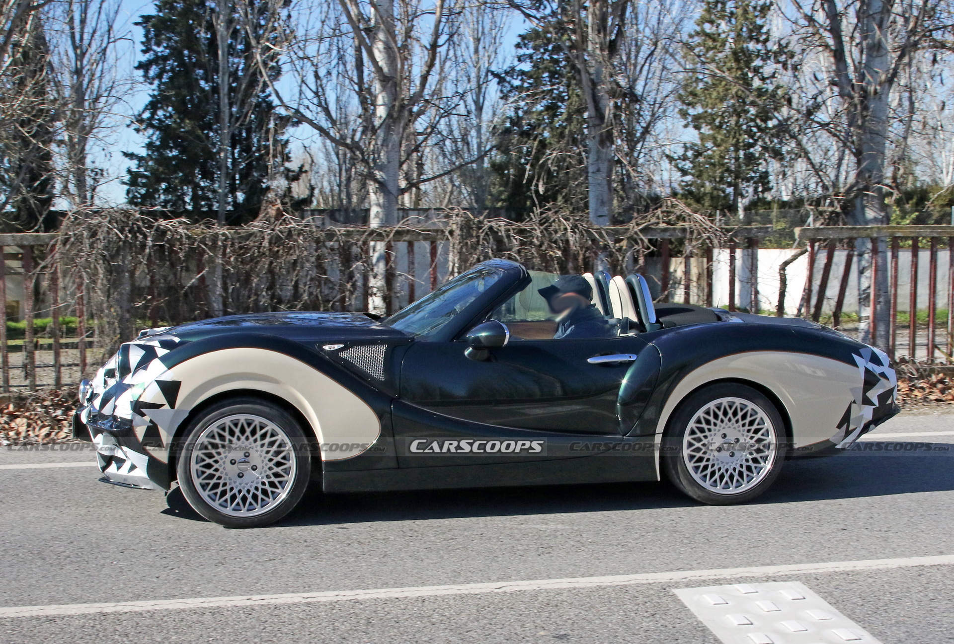 Miata-Based Hurtan Sports Car Now Spied As A Roadster, Too