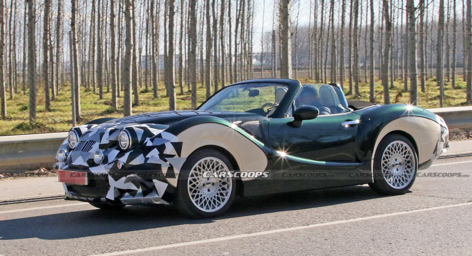 Miata-Based Hurtan Sports Car Now Spied As A Roadster, Too