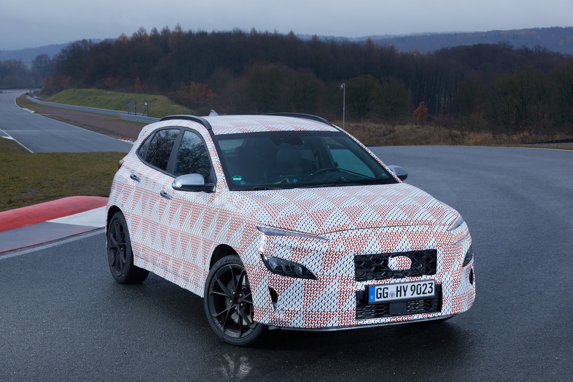 Hyundai Kona N Teased As Company Confirms 2.0-Liter Turbo And 8-Speed DCT