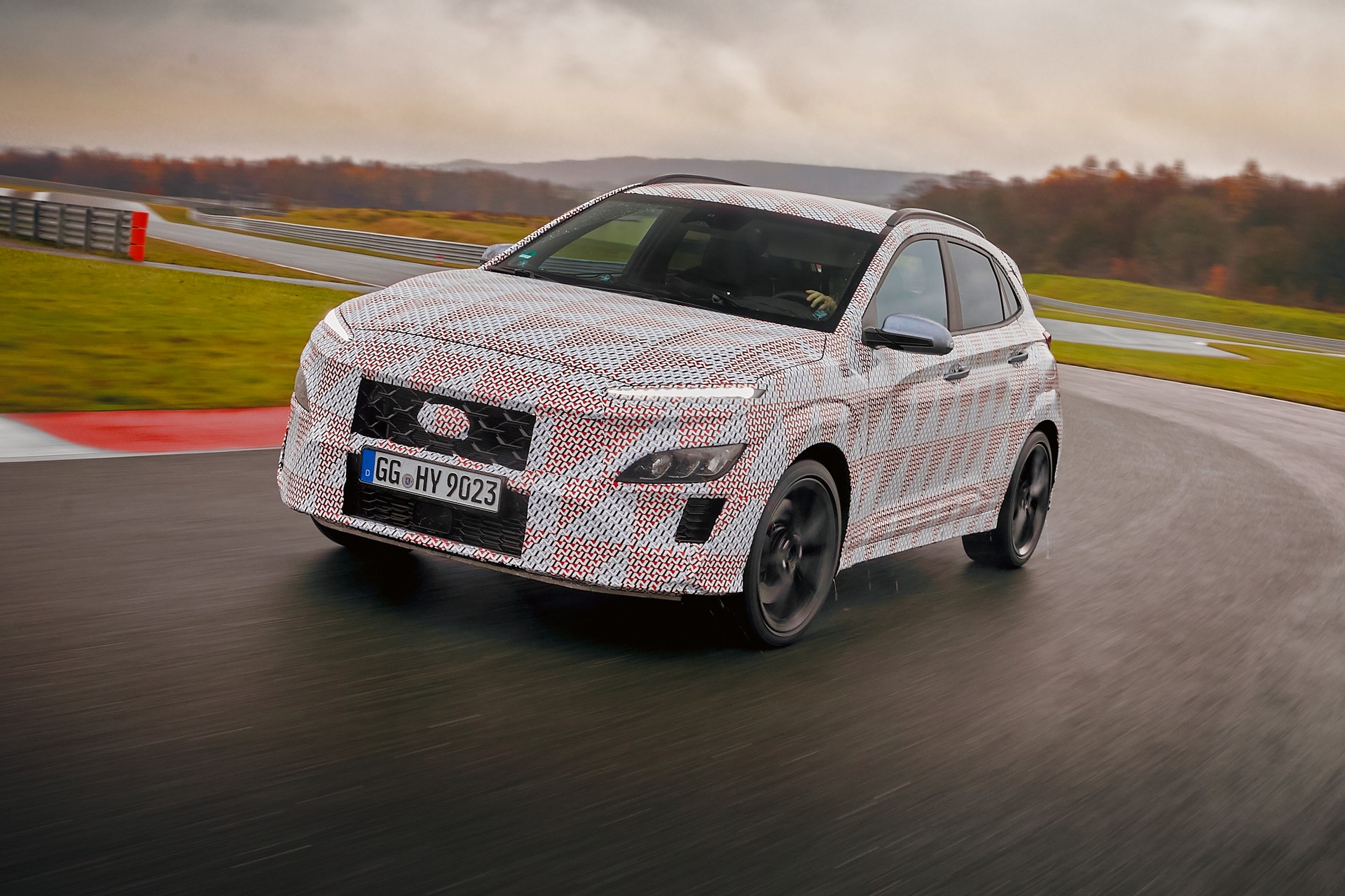 Hyundai Kona N Teased As Company Confirms 2.0-Liter Turbo And 8-Speed DCT