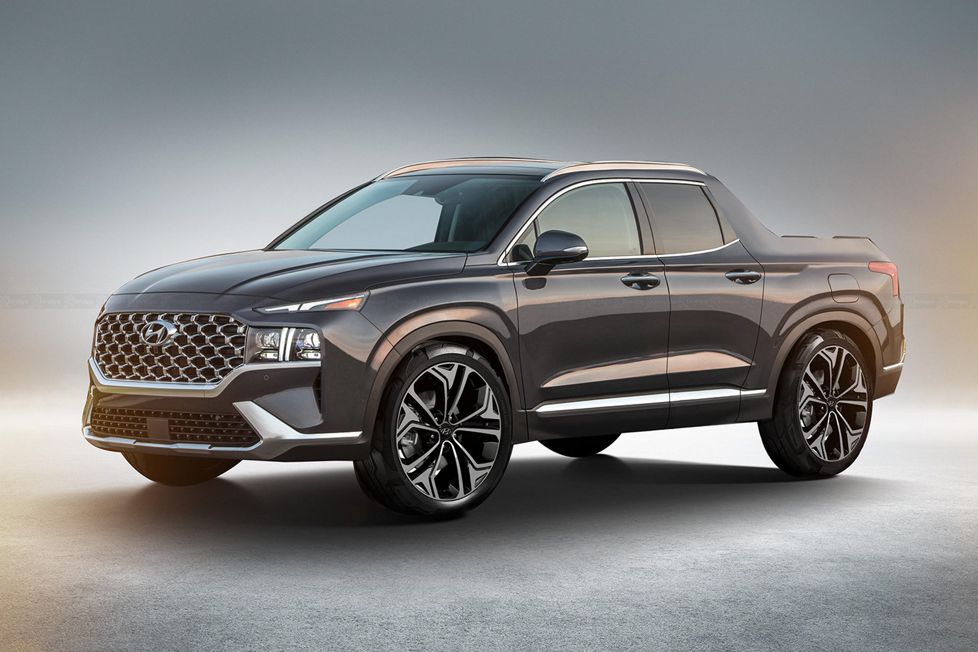 Is It A Bad Thing That The Hyundai Santa Cruz Pickup Won’t Look Like This Santa Fe-Inspired Render?