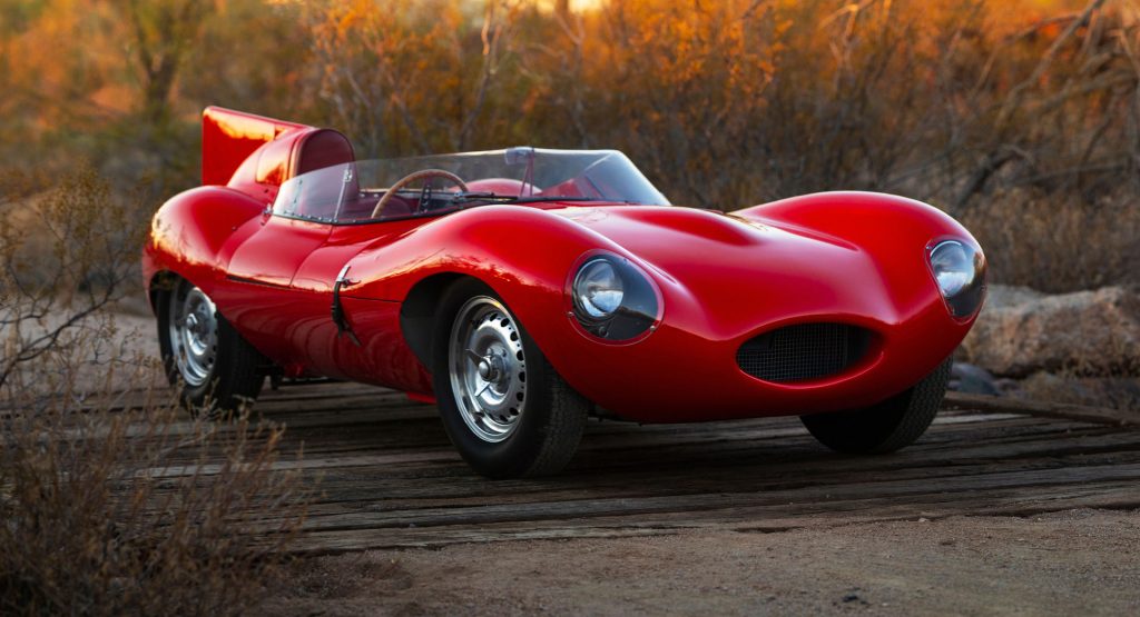  Stunning 1955 Jaguar D-Type Tipped To Sell For Up To $7.5 Million