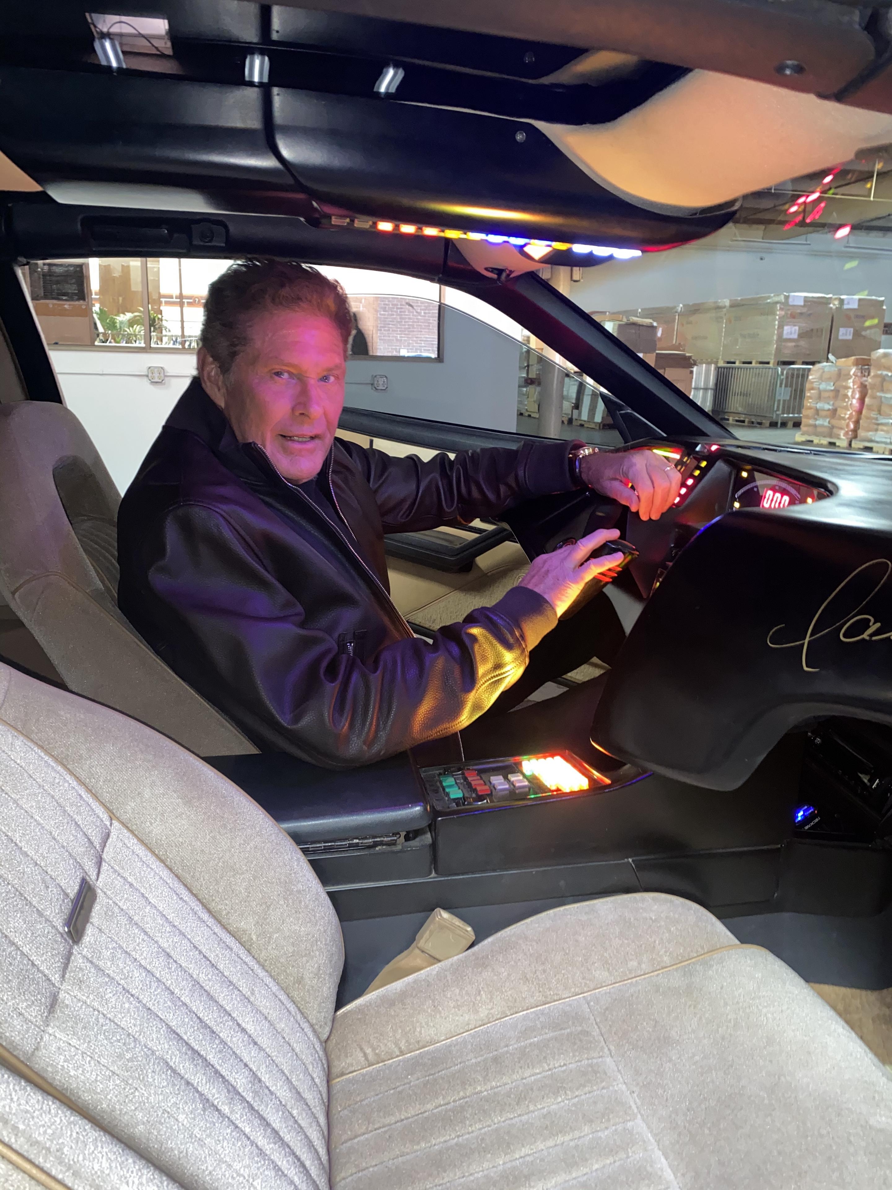 KITT Car Owned By David Hasselhoff Looks Set To Sell For An Absurd Sum