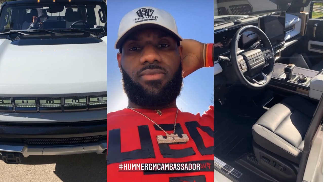 LeBron James Shows What The GMC Hummer EV Edition 1 Is All About ...