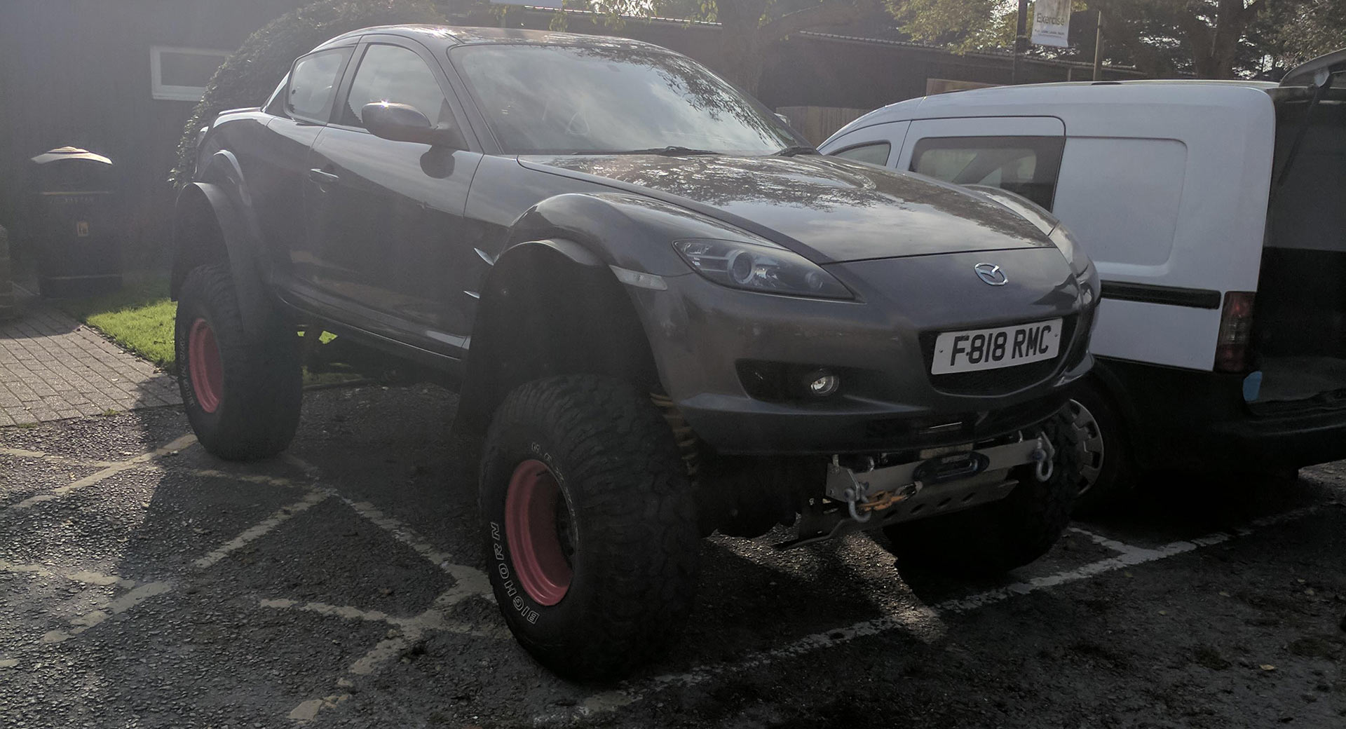 Mazda Rx 8 Trades On Road Handling For Off Roading Capability Carscoops