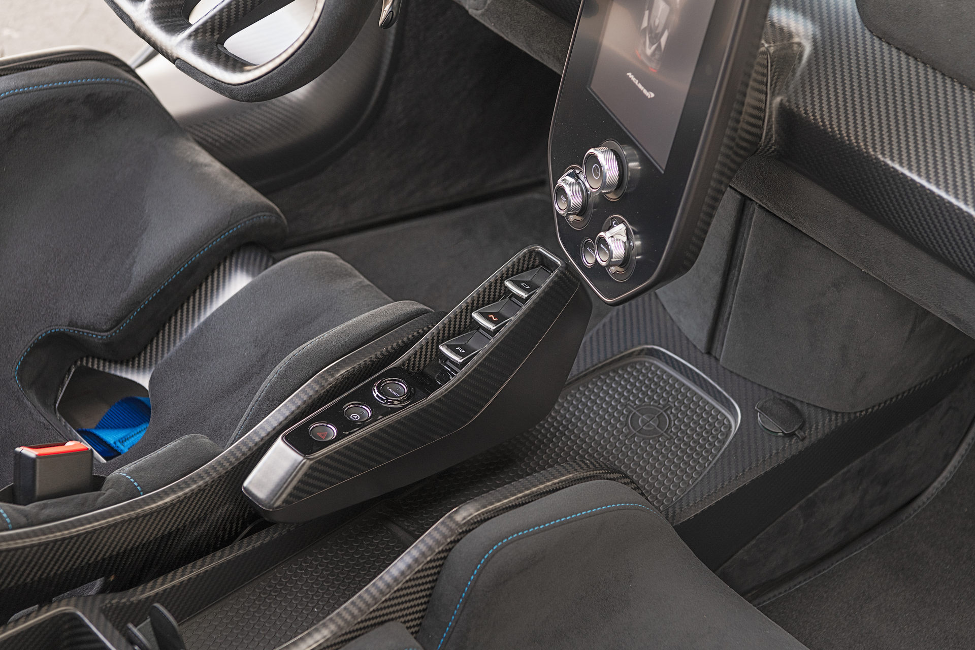 Matte Carbon McLaren Senna With 410 Miles On The Odo Has Over $360,000 Worth Of Options