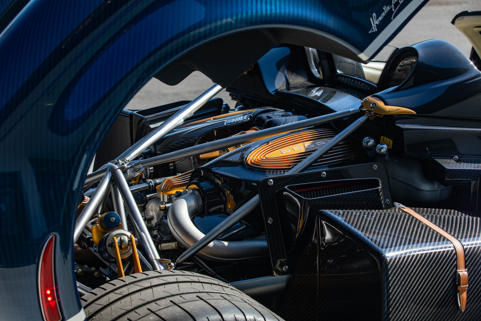 2018 Pagani Huayra Roadster Clad In Blue Carbon Is Just About Perfect