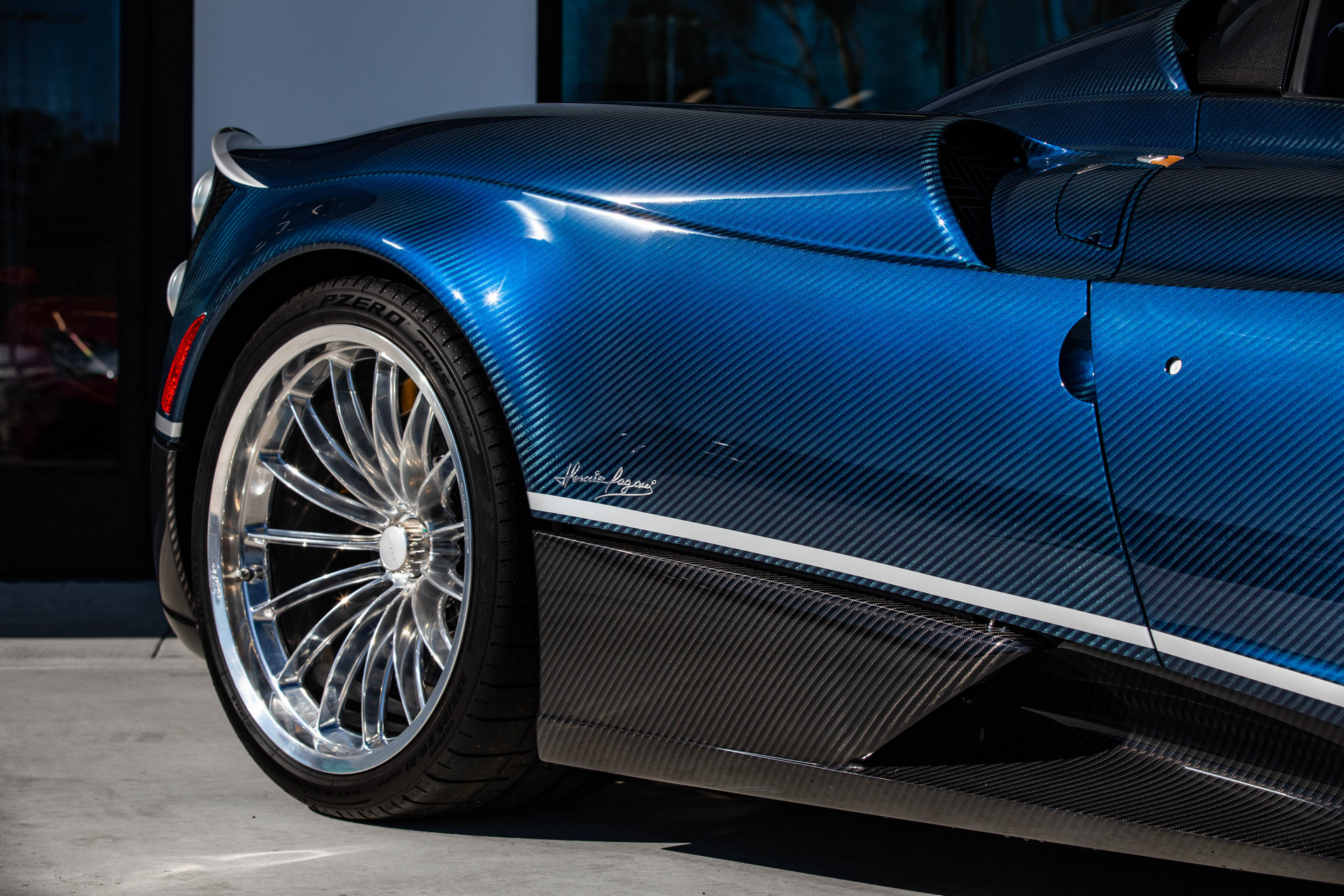 2018 Pagani Huayra Roadster Clad In Blue Carbon Is Just About Perfect
