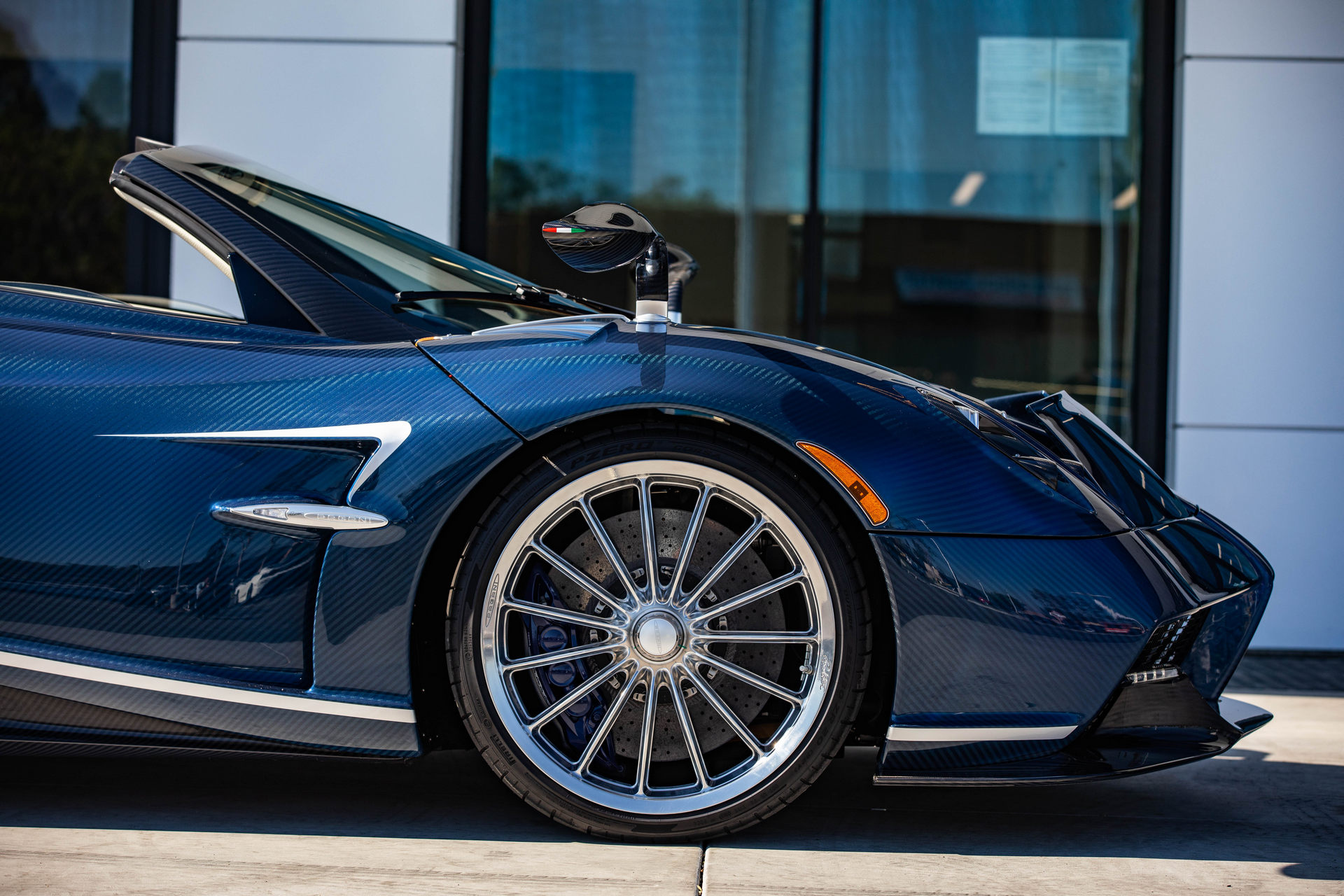 2018 Pagani Huayra Roadster Clad In Blue Carbon Is Just About Perfect