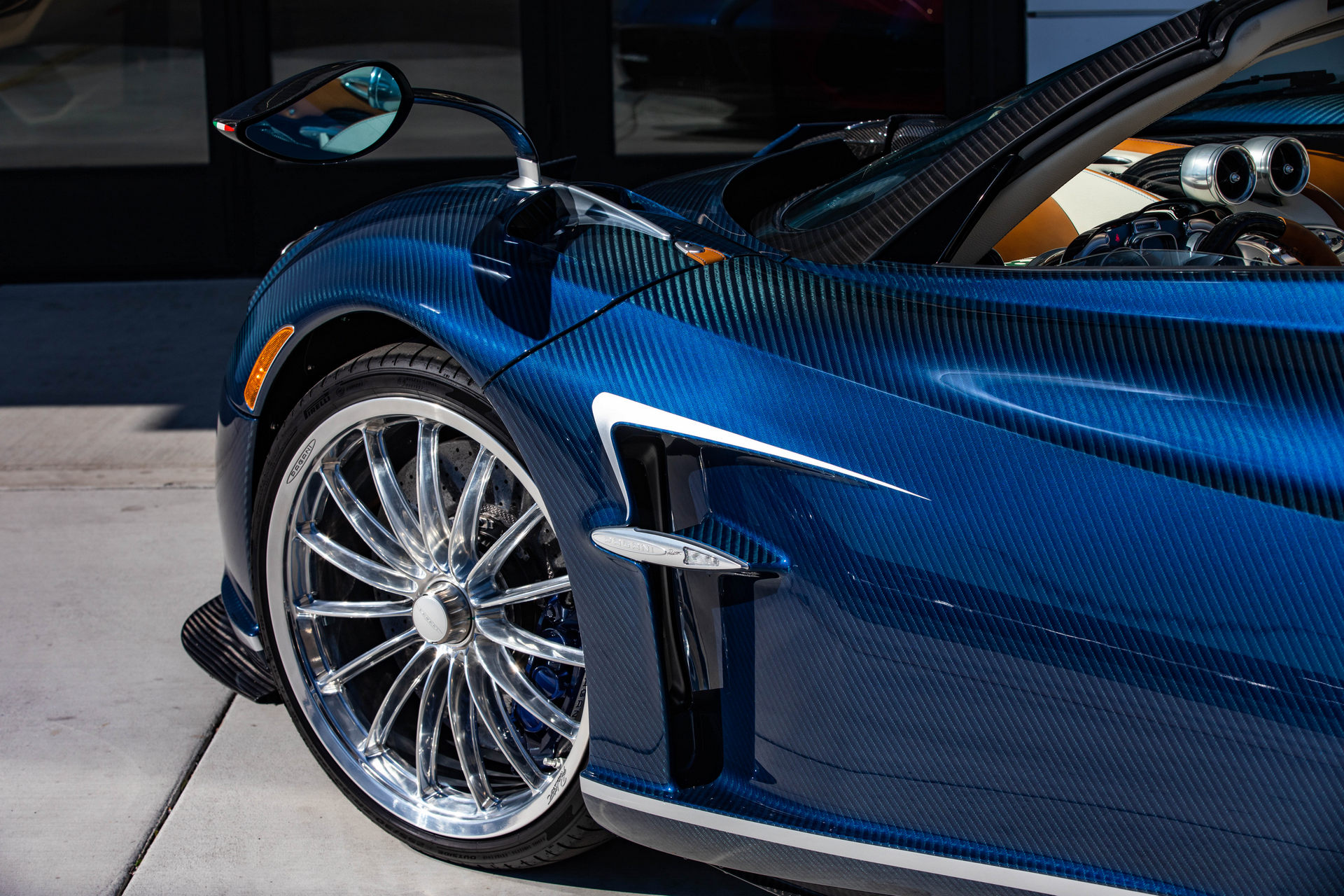 2018 Pagani Huayra Roadster Clad In Blue Carbon Is Just About Perfect