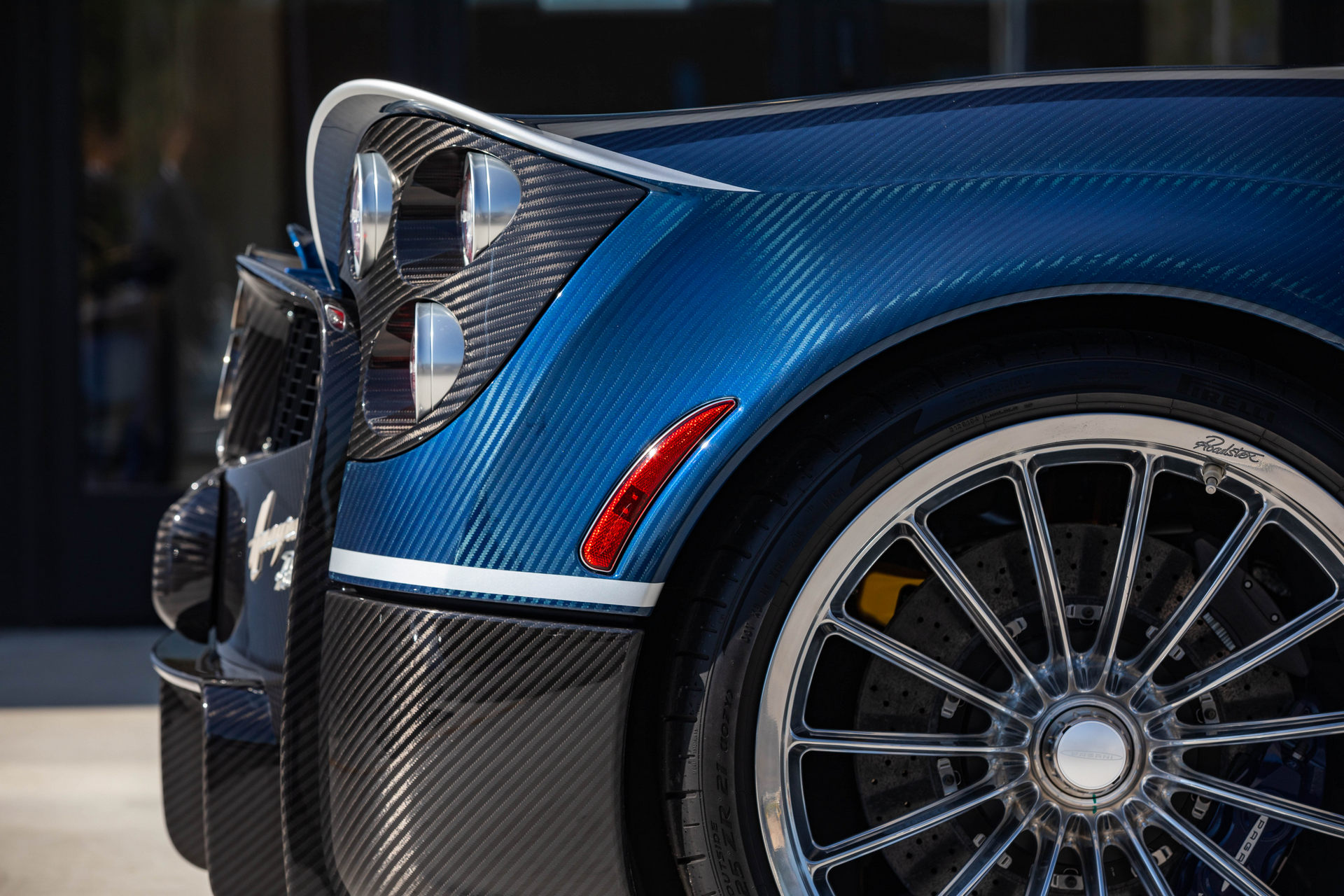 2018 Pagani Huayra Roadster Clad In Blue Carbon Is Just About Perfect