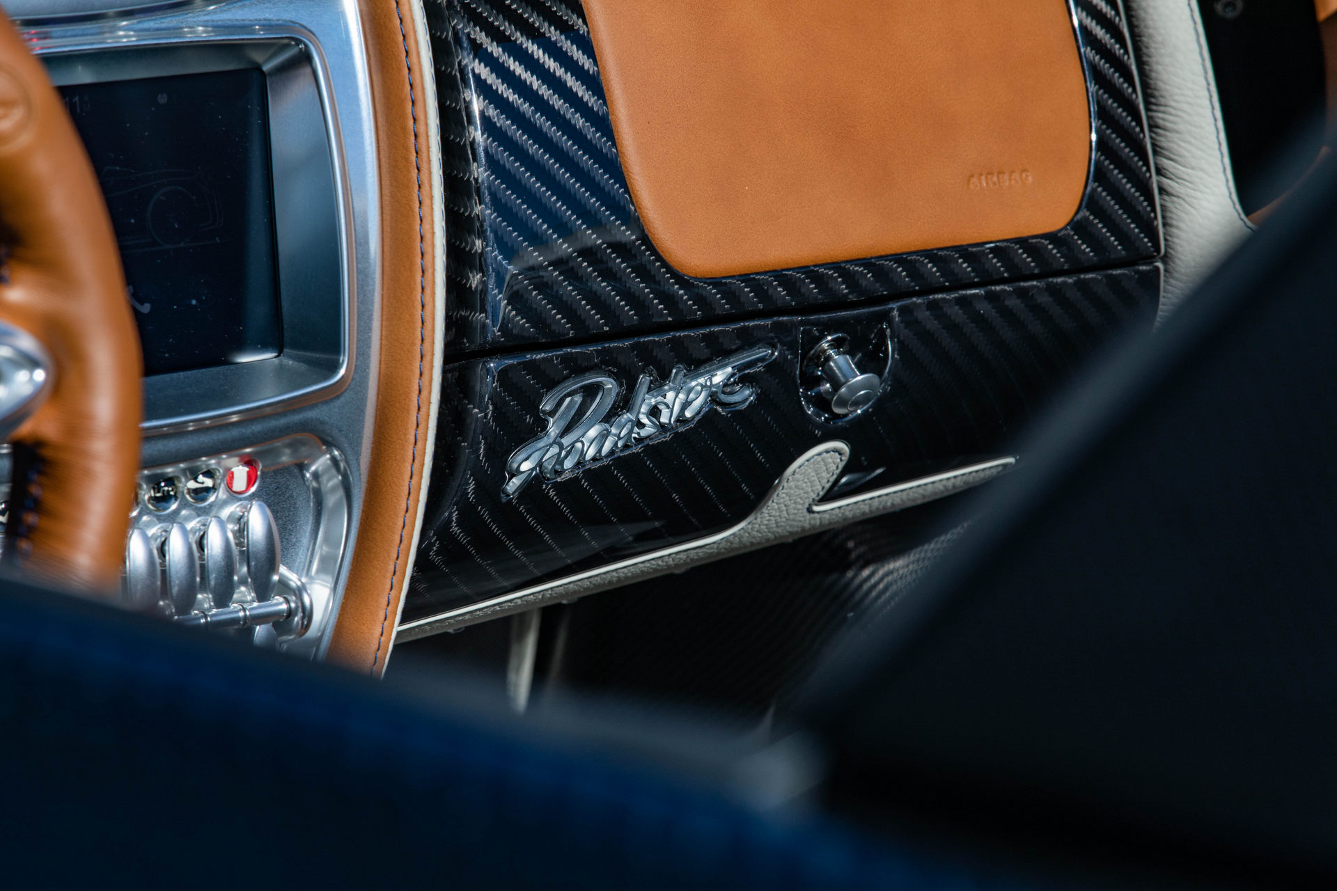 2018 Pagani Huayra Roadster Clad In Blue Carbon Is Just About Perfect