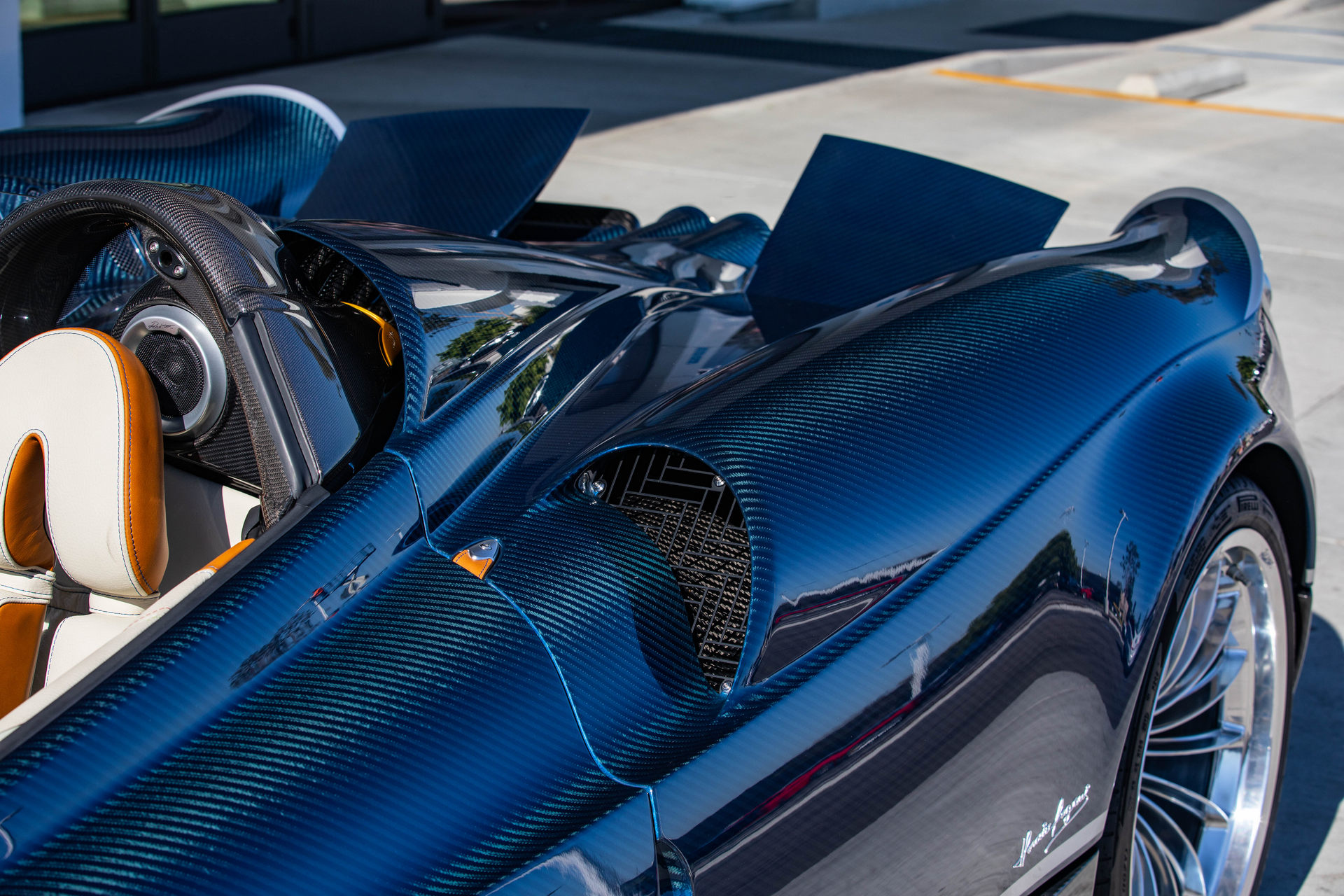 2018 Pagani Huayra Roadster Clad In Blue Carbon Is Just About Perfect