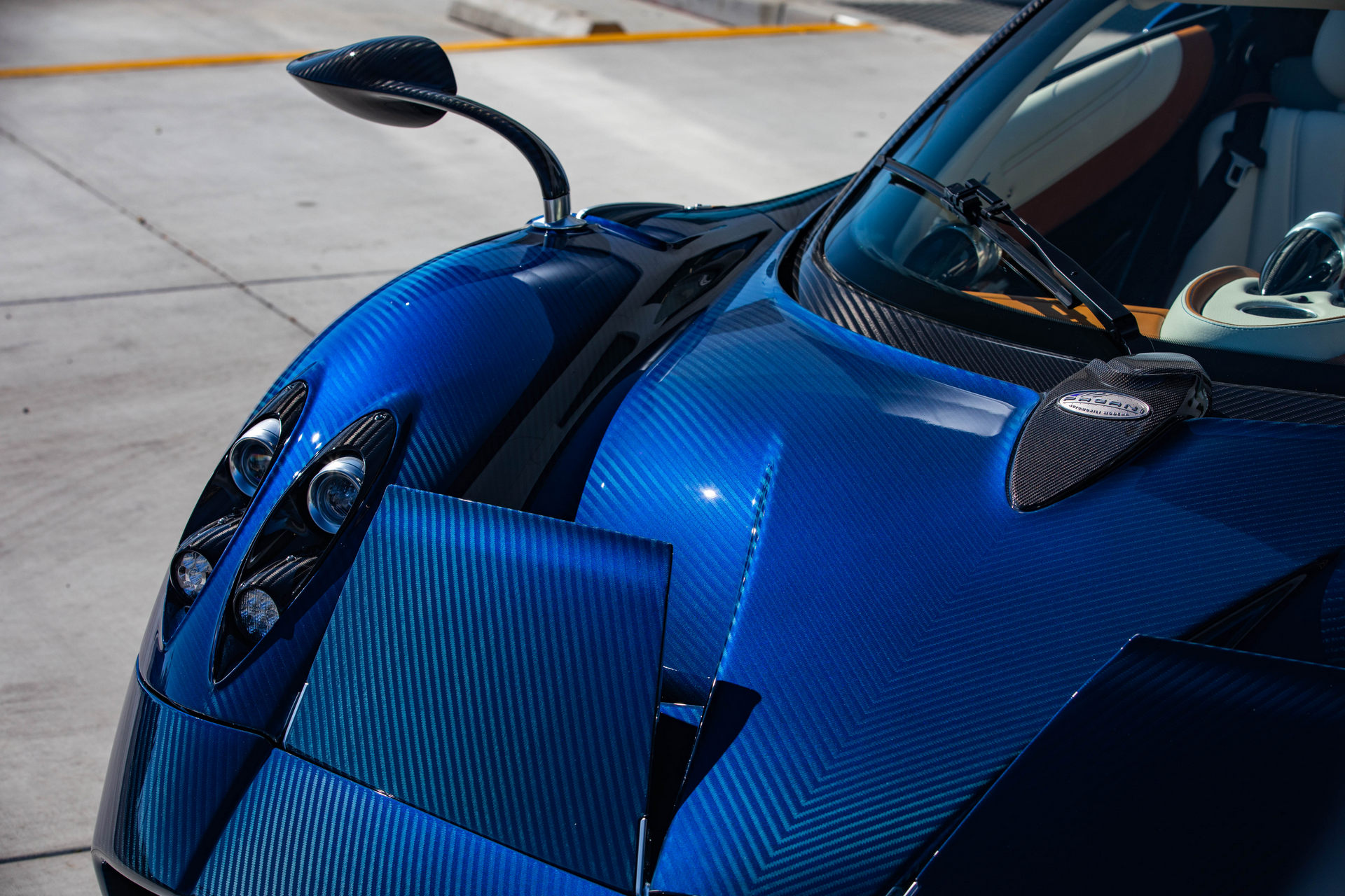 2018 Pagani Huayra Roadster Clad In Blue Carbon Is Just About Perfect