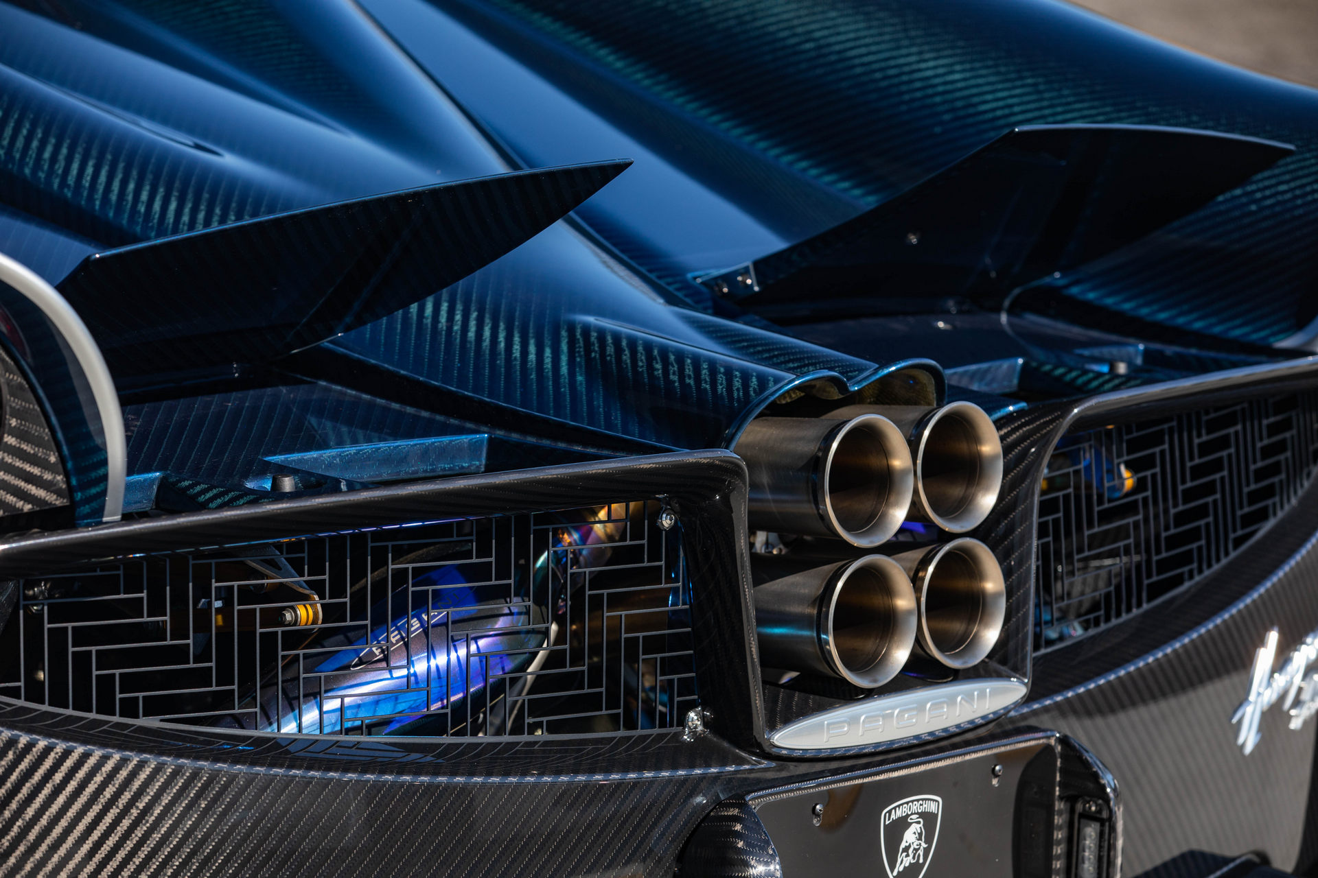 2018 Pagani Huayra Roadster Clad In Blue Carbon Is Just About Perfect