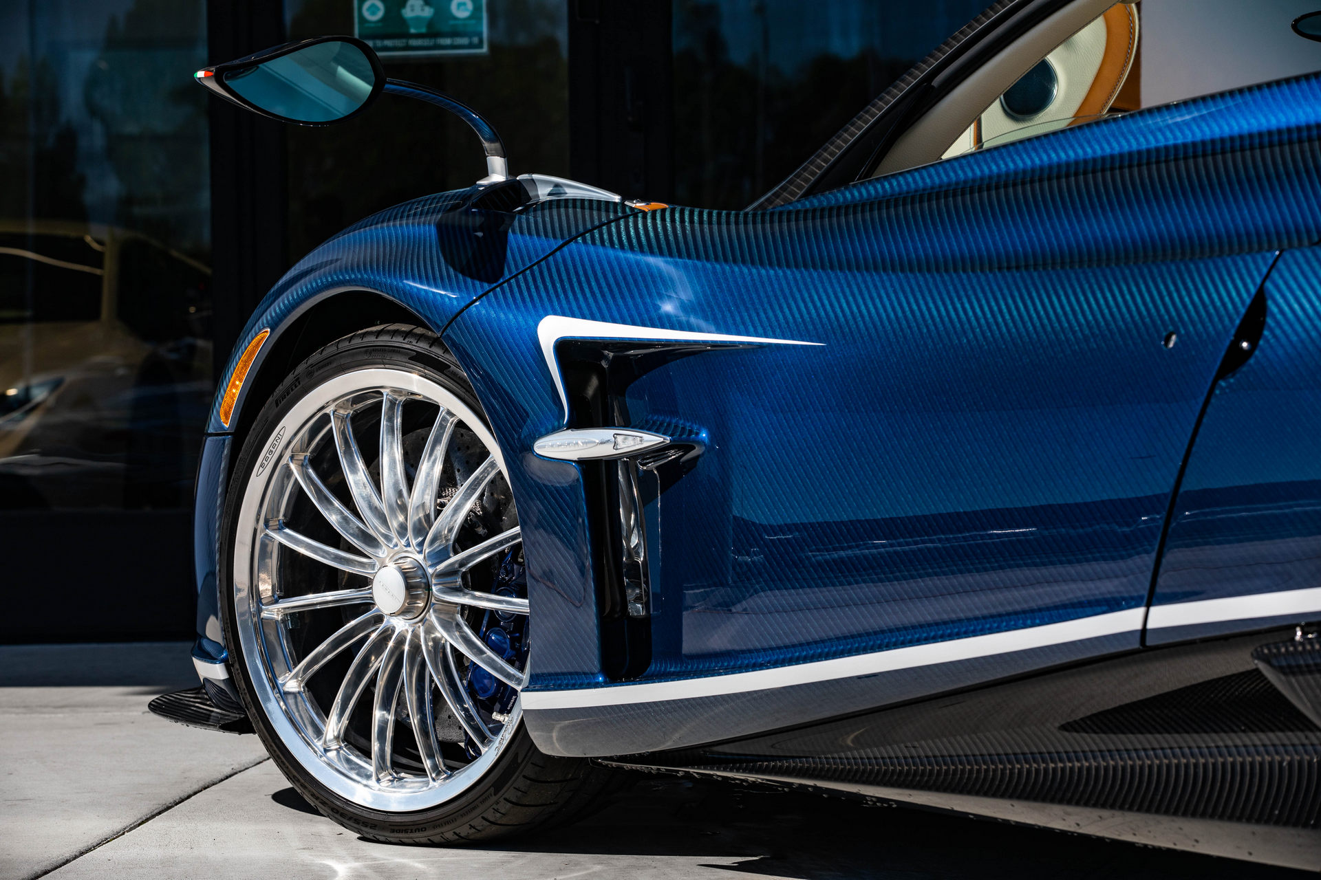 2018 Pagani Huayra Roadster Clad In Blue Carbon Is Just About Perfect