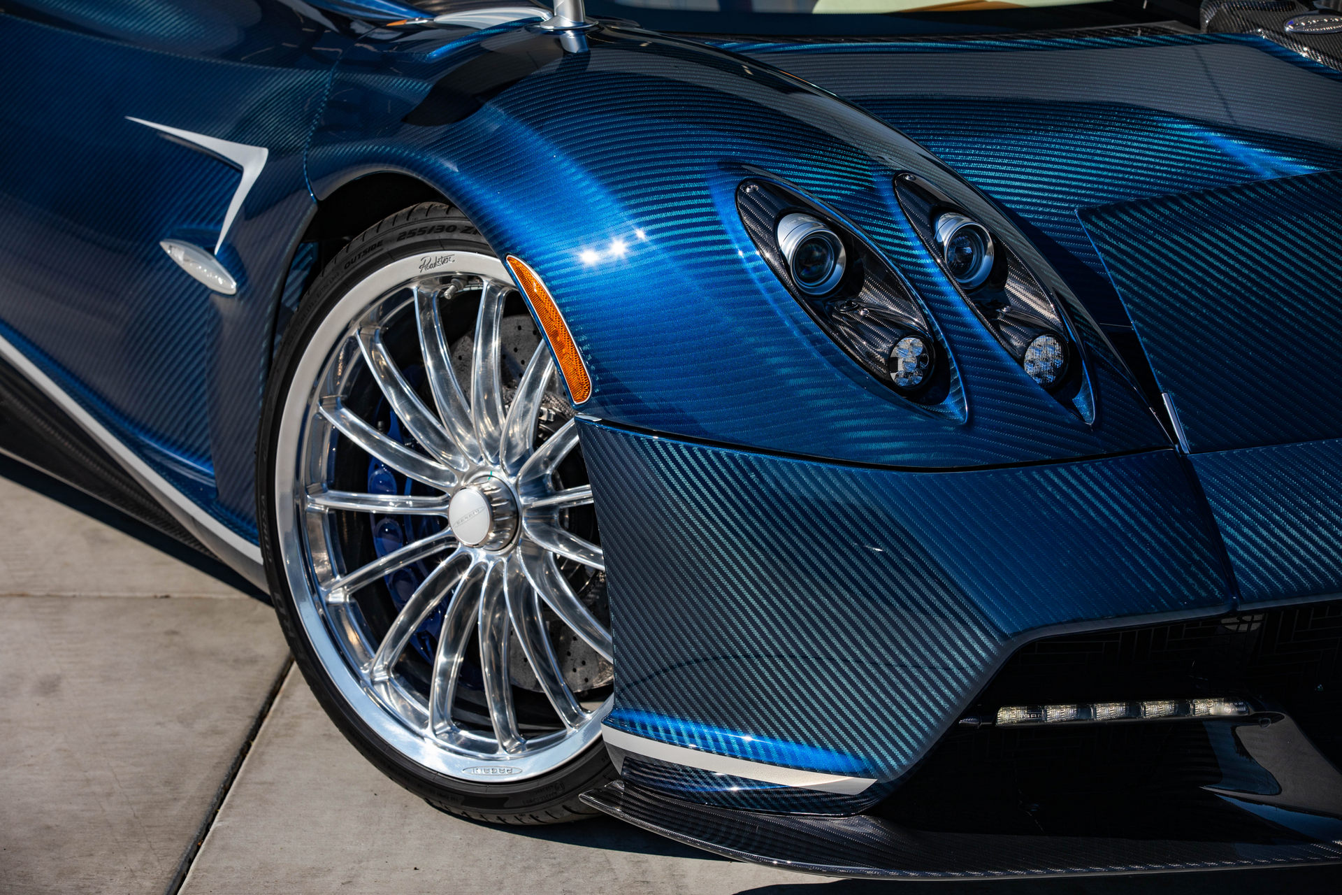 2018 Pagani Huayra Roadster Clad In Blue Carbon Is Just About Perfect