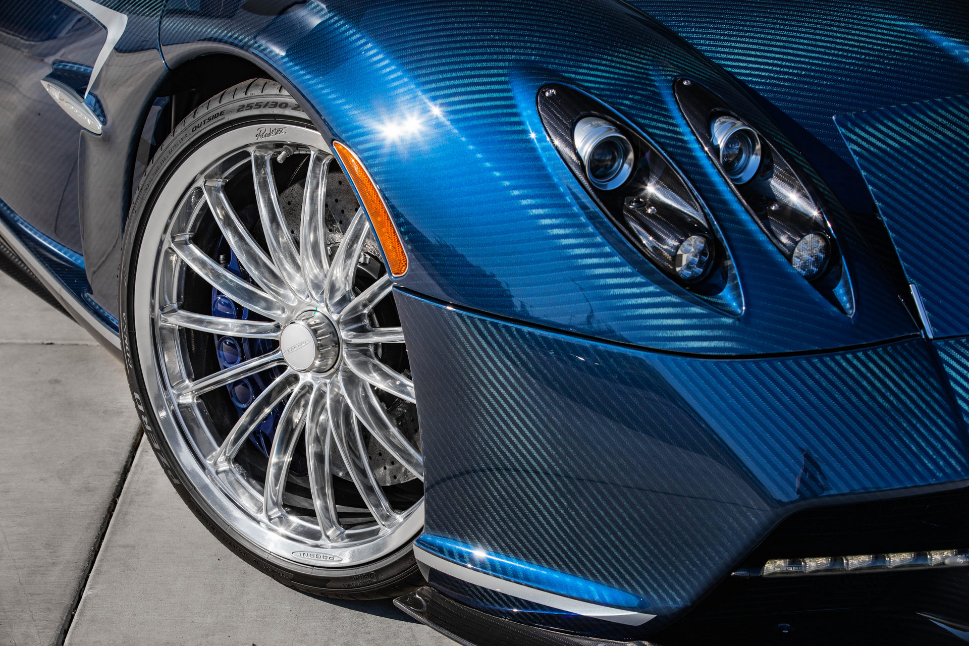 2018 Pagani Huayra Roadster Clad In Blue Carbon Is Just About Perfect